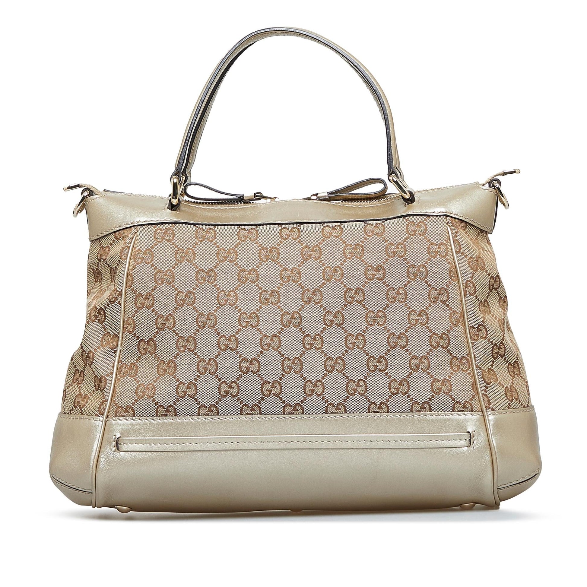 Gucci Canvas Shoulder Bag