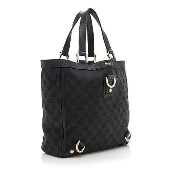 Gucci Abbey Canvas Tote Style 1