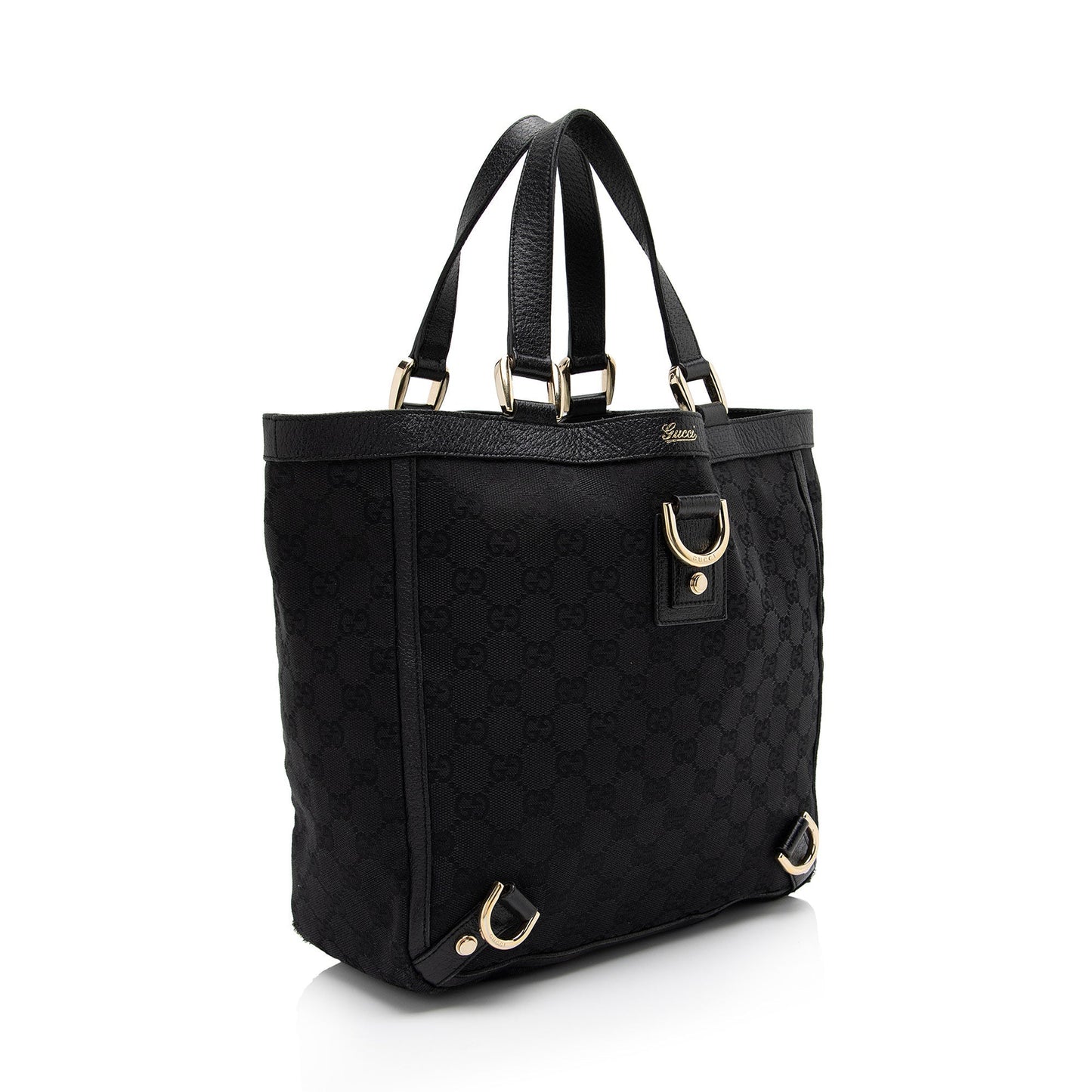 Gucci GG Canvas Mini Abbey Tote (SHF-1rSZcf)