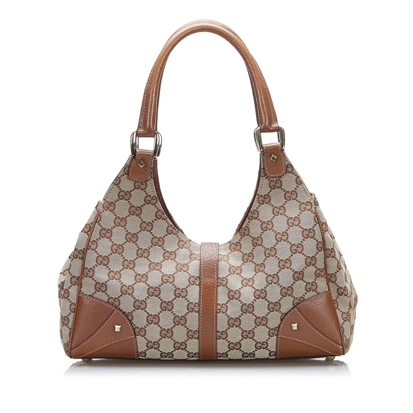 Gucci GG Canvas Nailhead Jackie (SHG-MytTQB)