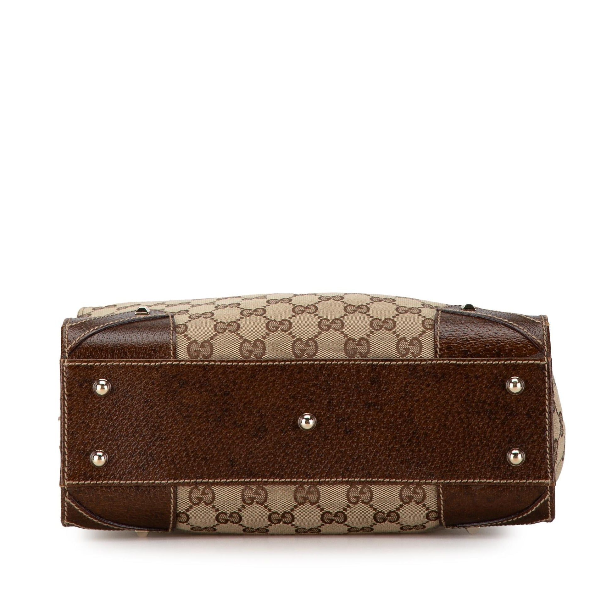 Gucci GG Canvas Nailhead Tote (SHG-jnzkMA)