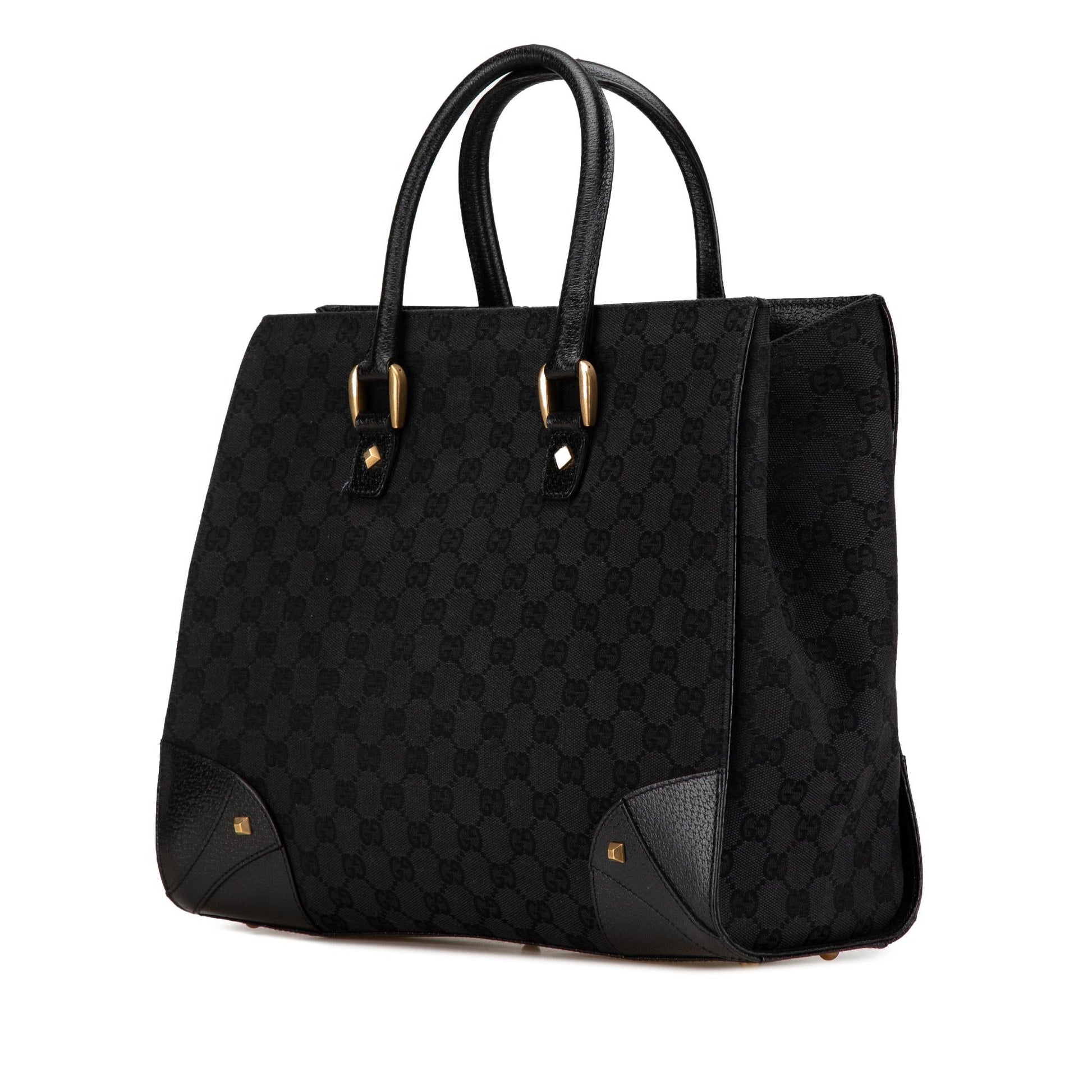 Gucci GG Canvas Nailhead Tote (SHG-AtfFVp)
