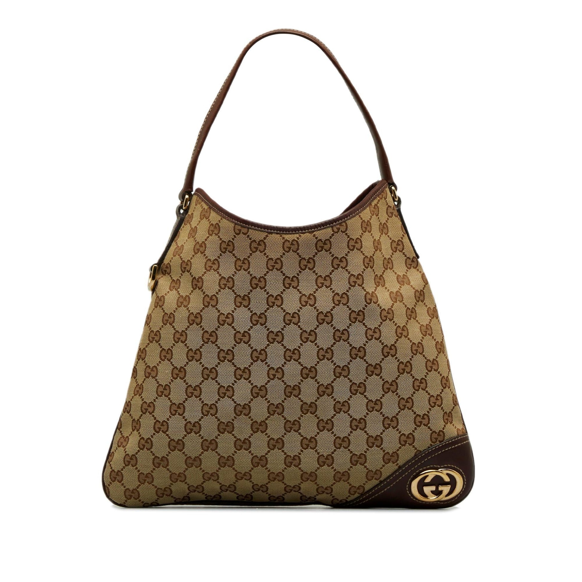 Gucci Canvas Shoulder Bag