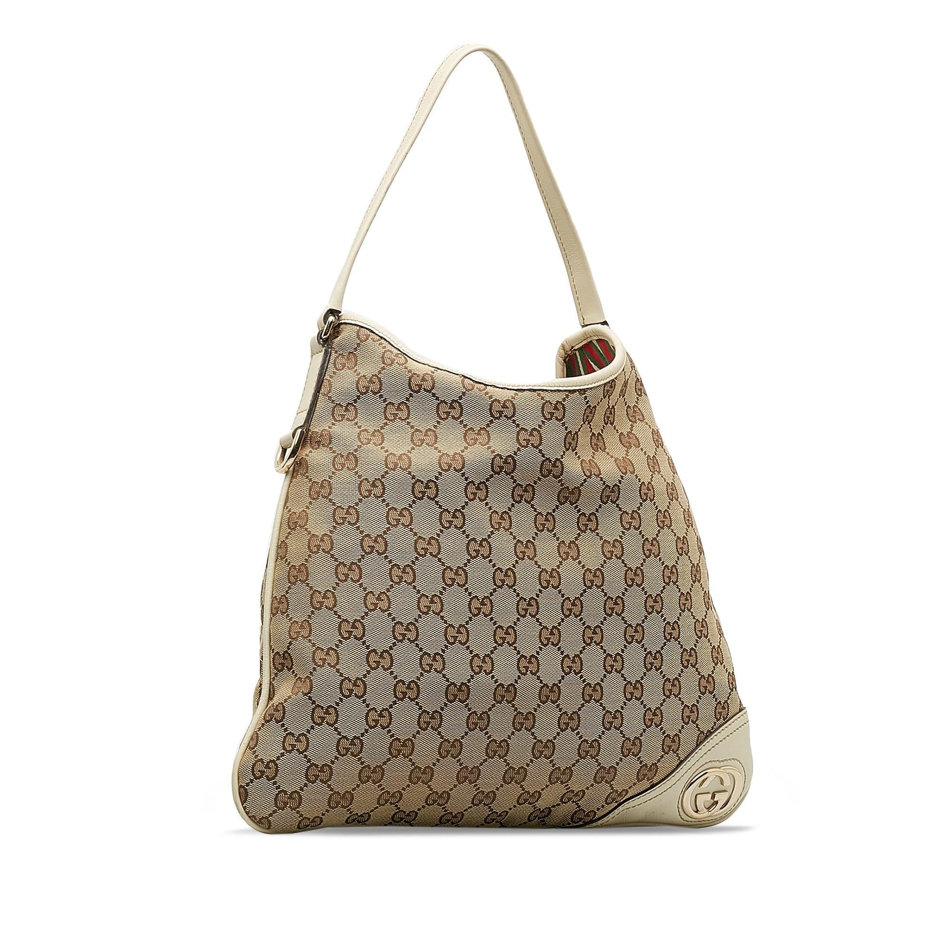 Gucci Canvas Shoulder Bag