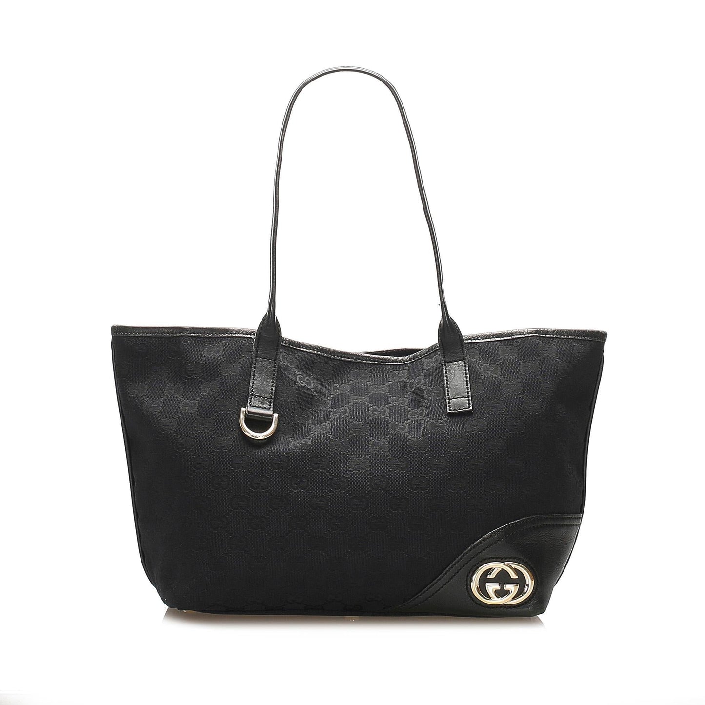 Gucci Canvas Monogram Tote Style 162