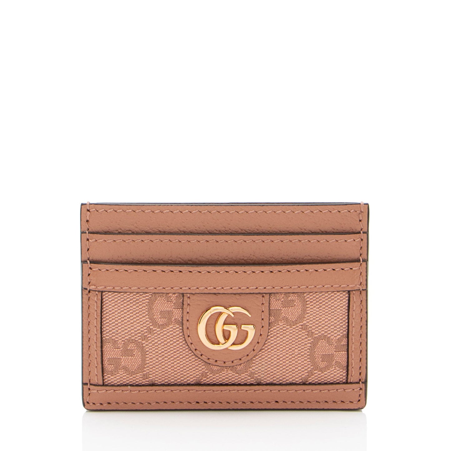 Gucci GG Canvas Ophidia Card Holder (SHF-4nwTts)