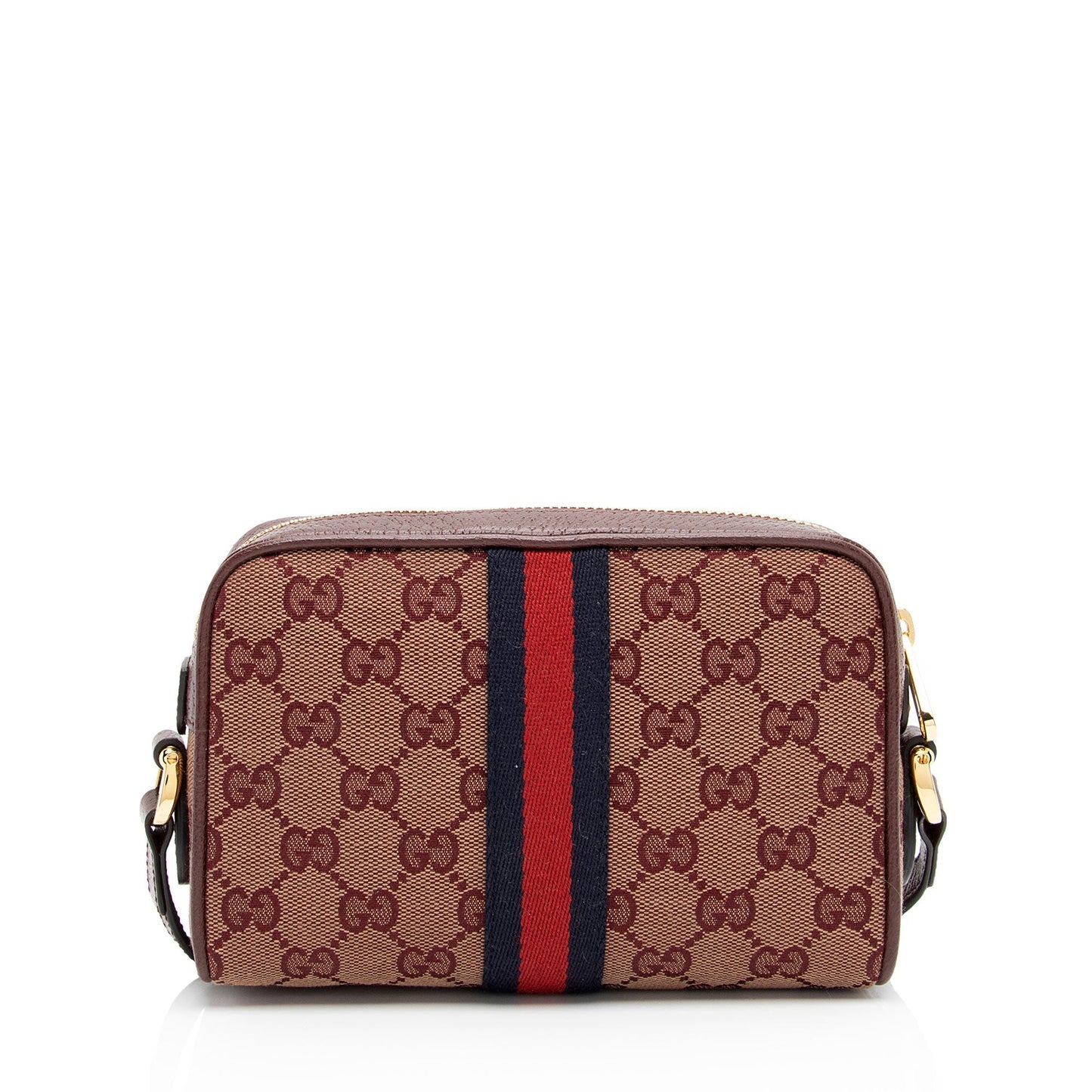 Gucci Nylon Leather Mini Crossbody