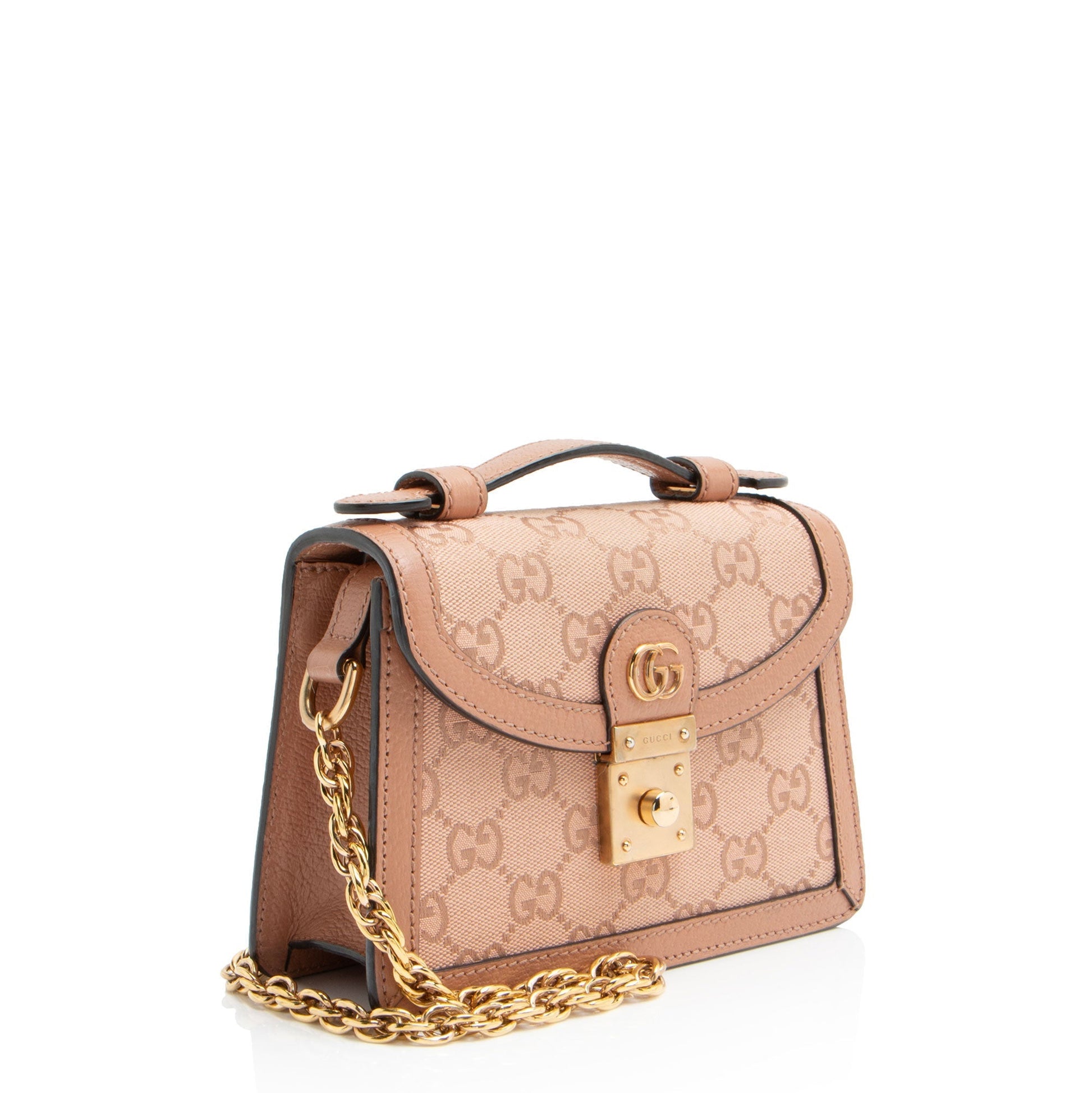 Gucci Leather Mini Shoulder Bag