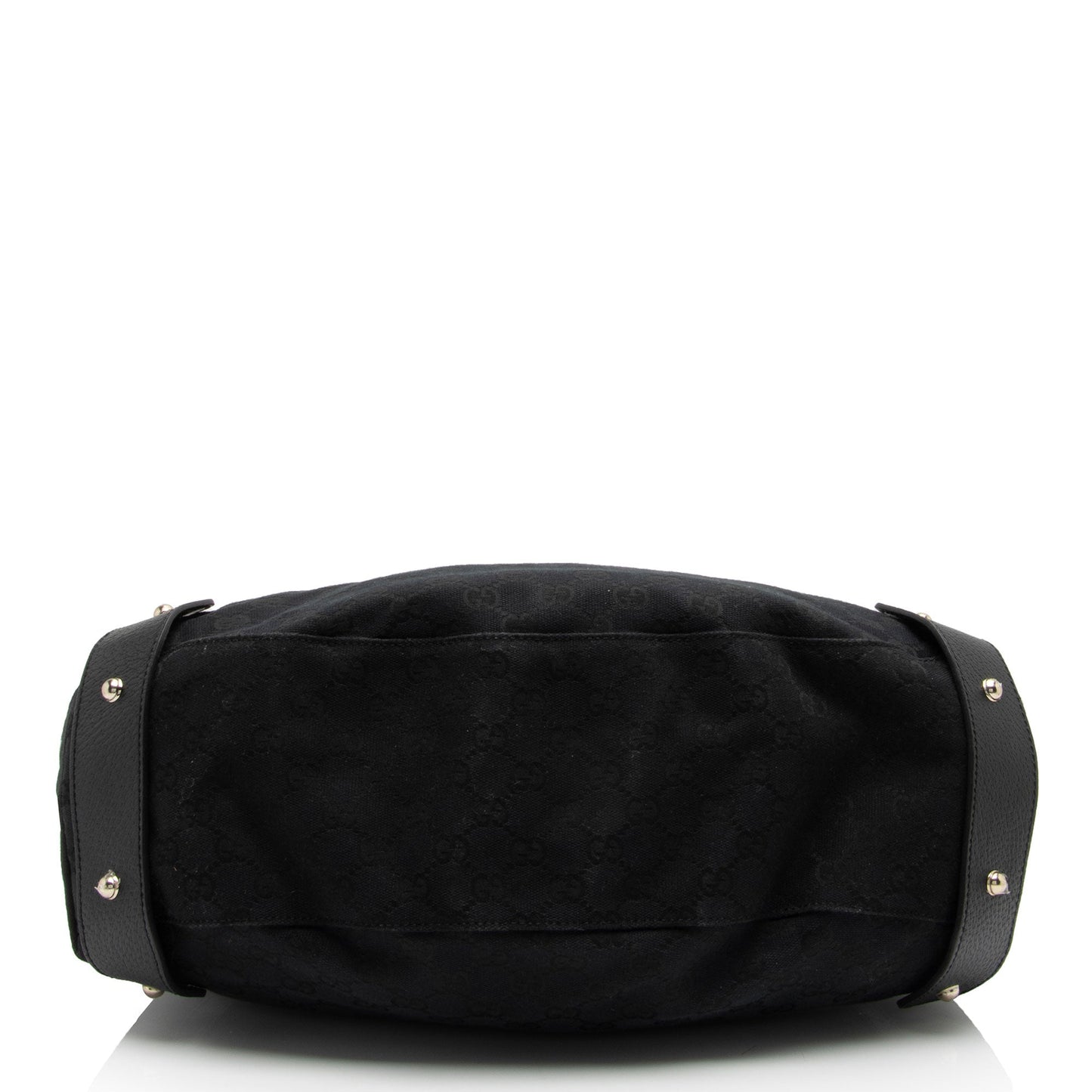 Gucci Leather Canvas Shoulder Bag