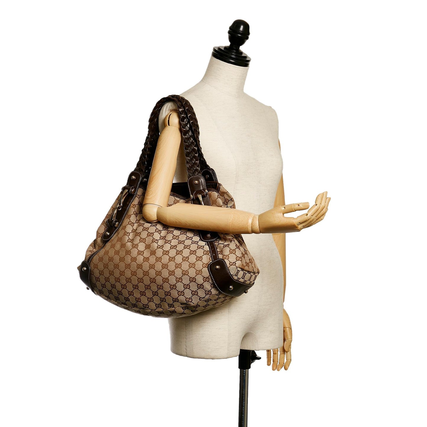 Gucci GG Canvas Pelham Shoulder Bag (SHG-30626)