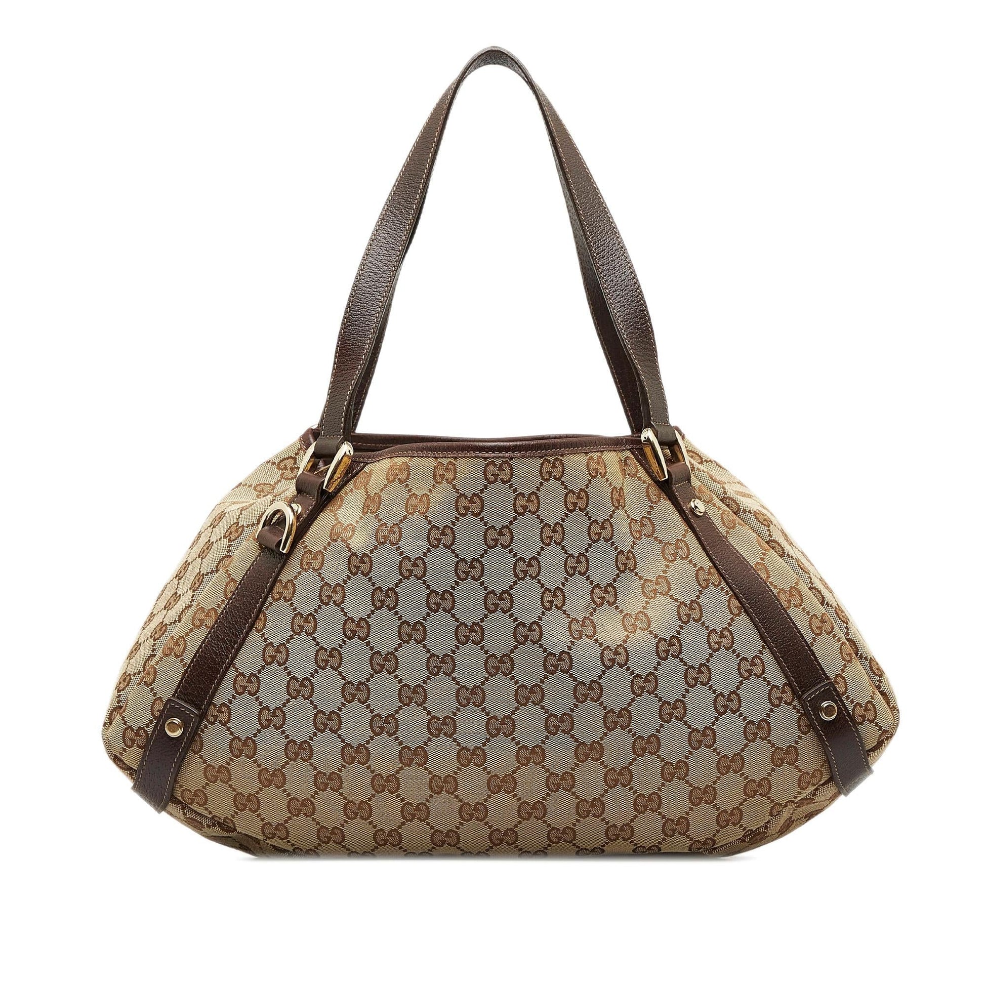 Gucci Canvas Shoulder Bag