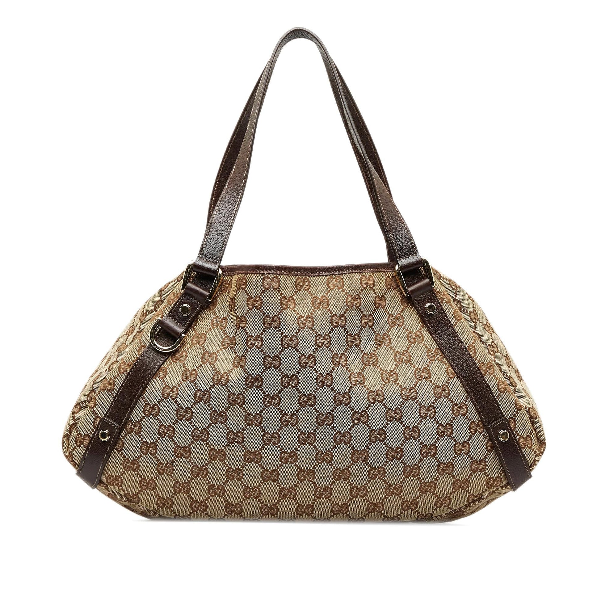 Gucci Canvas Shoulder Bag