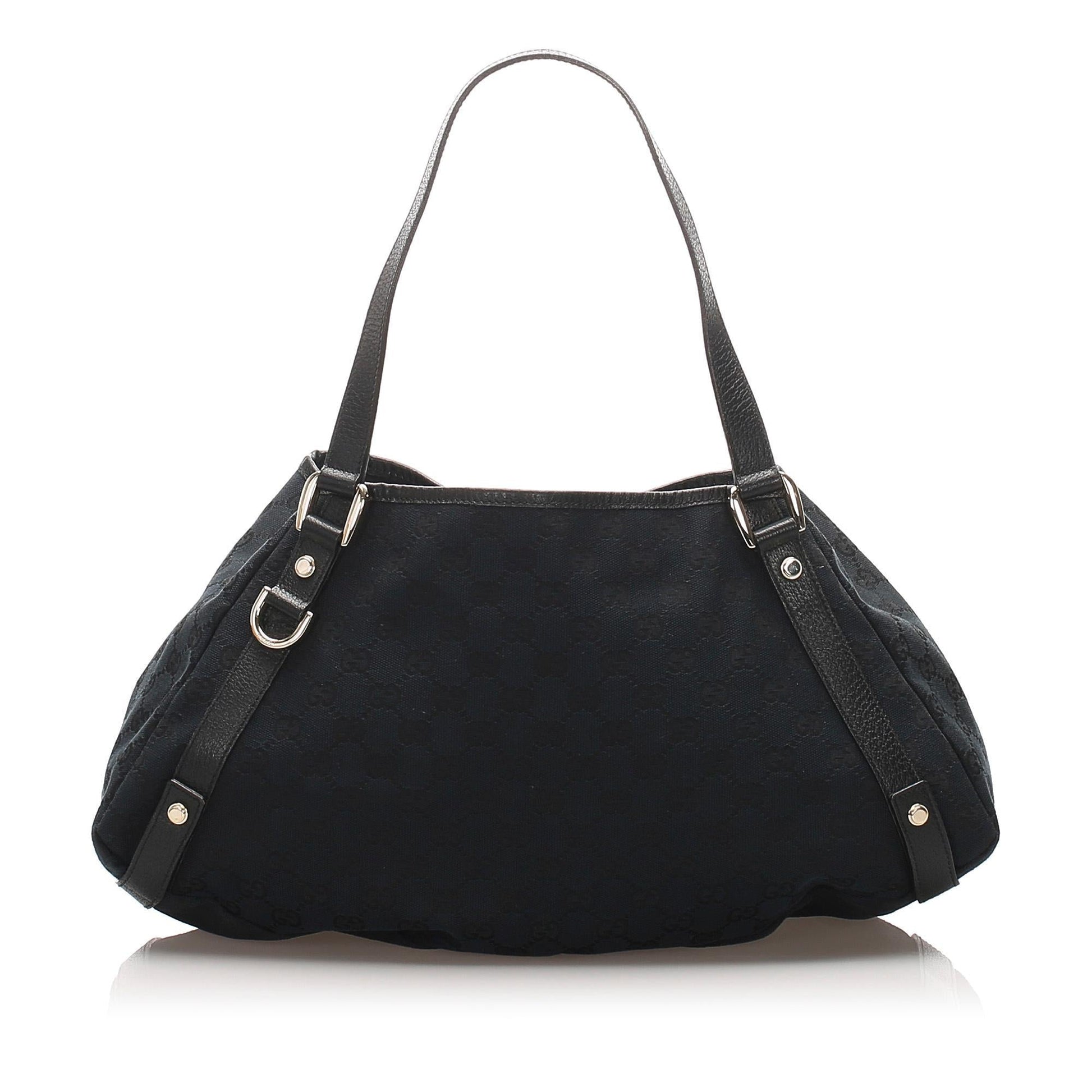 Gucci Canvas Monogram Tote Style 183