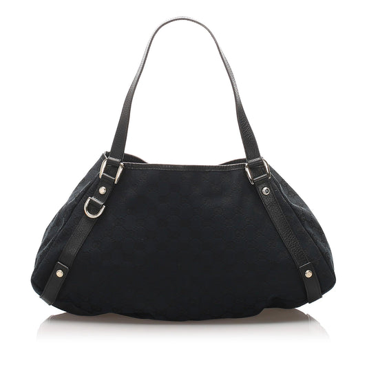 Gucci Canvas Monogram Tote Style 183