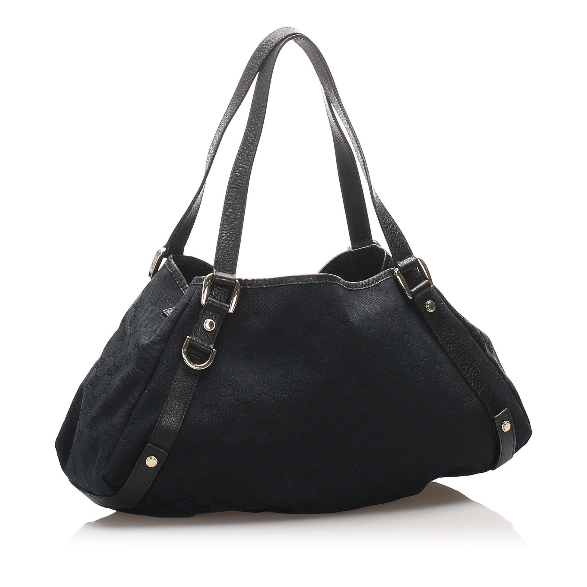 Gucci Canvas Monogram Tote Style 183