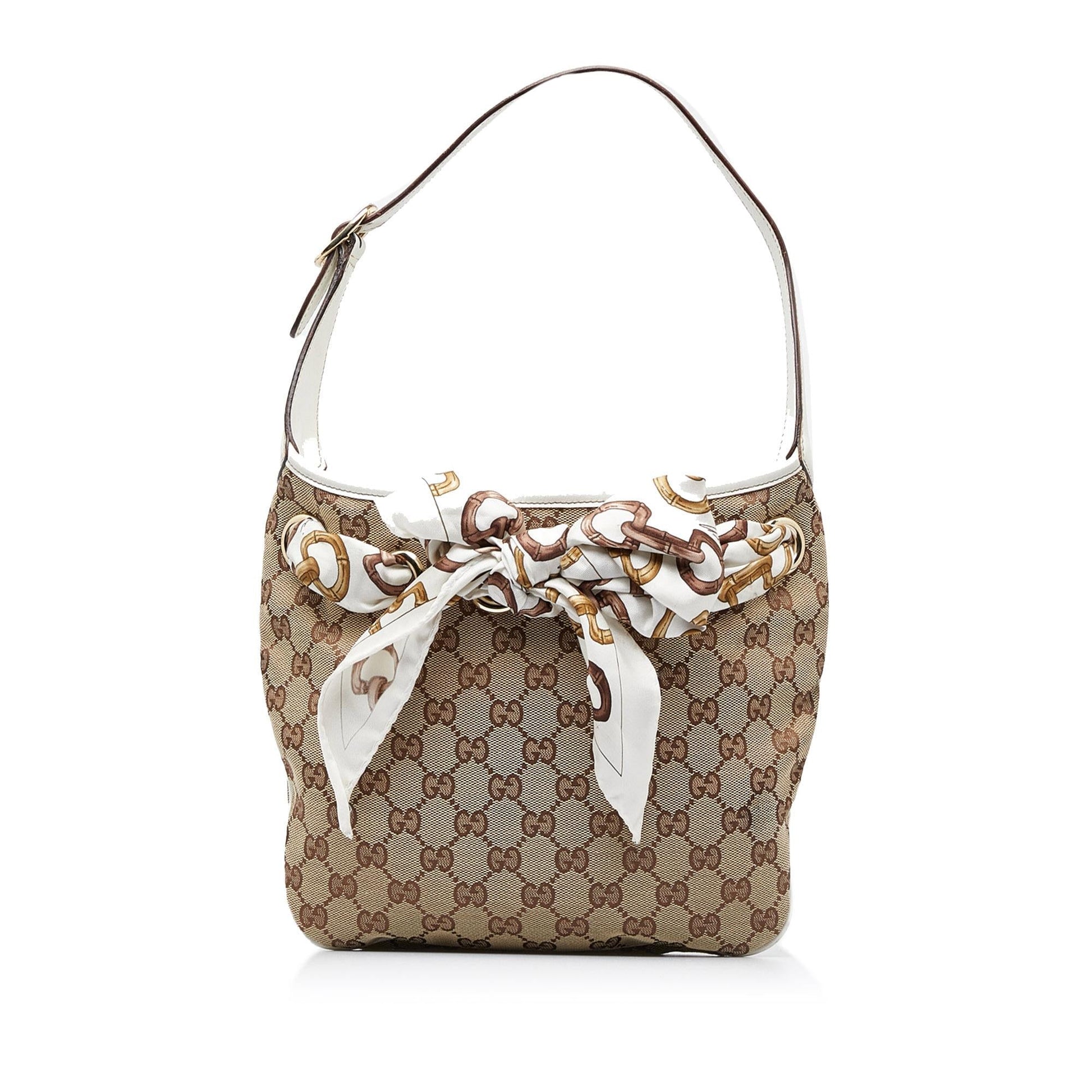 Gucci Canvas Shoulder Bag