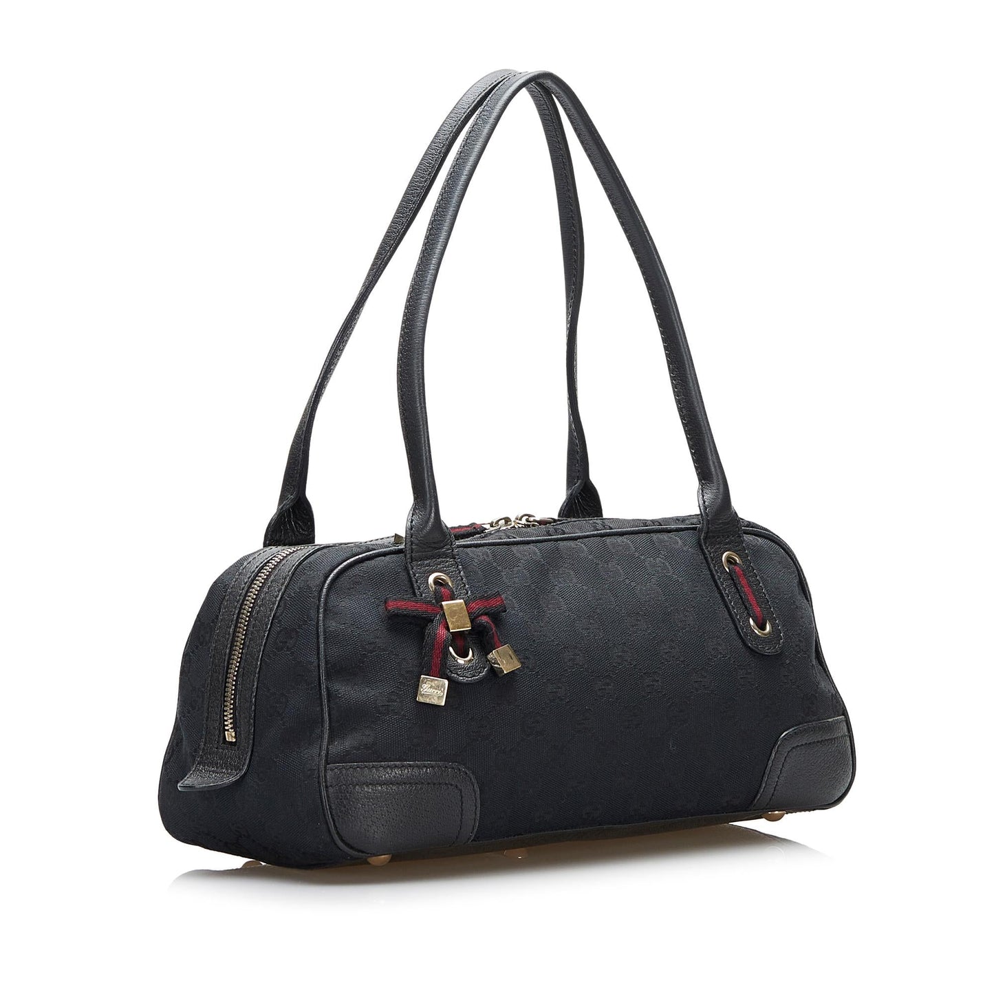 Gucci GG Canvas Princy Handbag (SHG-MdPlET)
