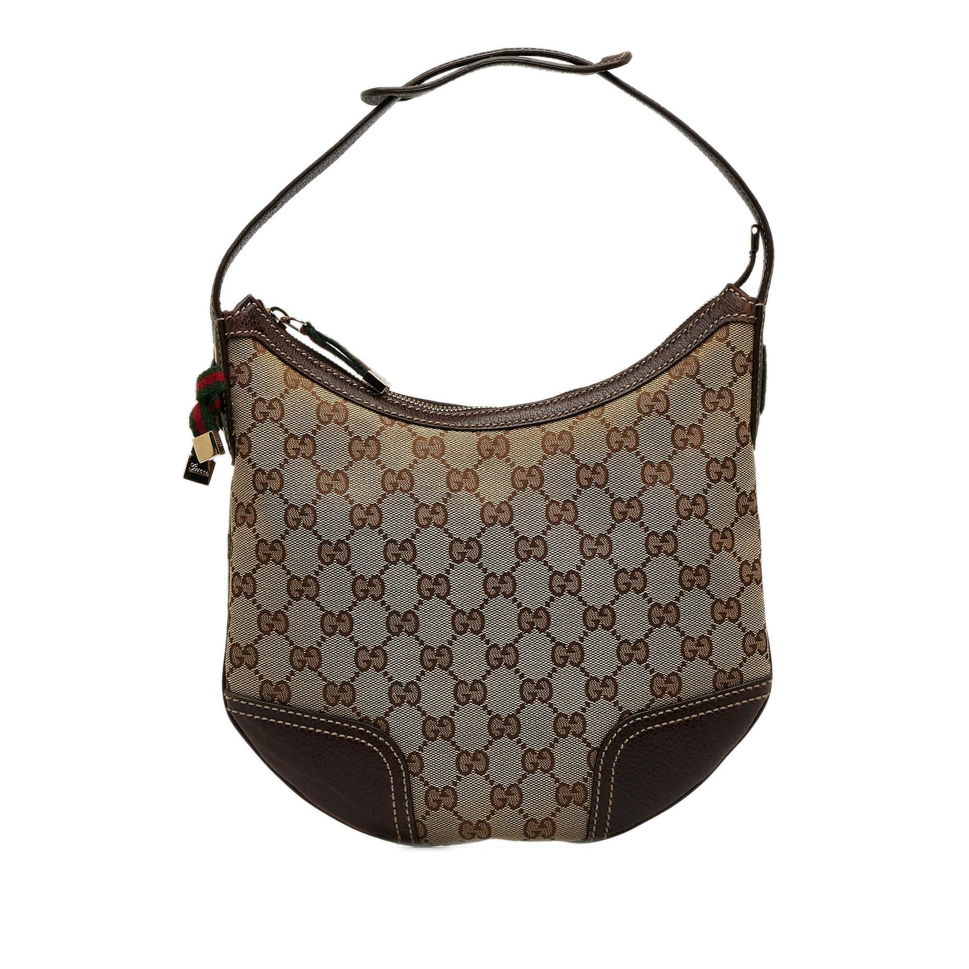 Gucci Canvas Shoulder Bag