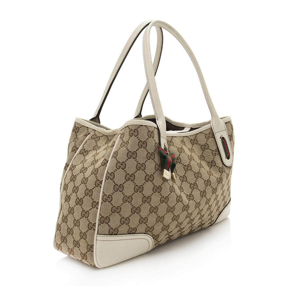 Gucci Princy Canvas Tote Style 2