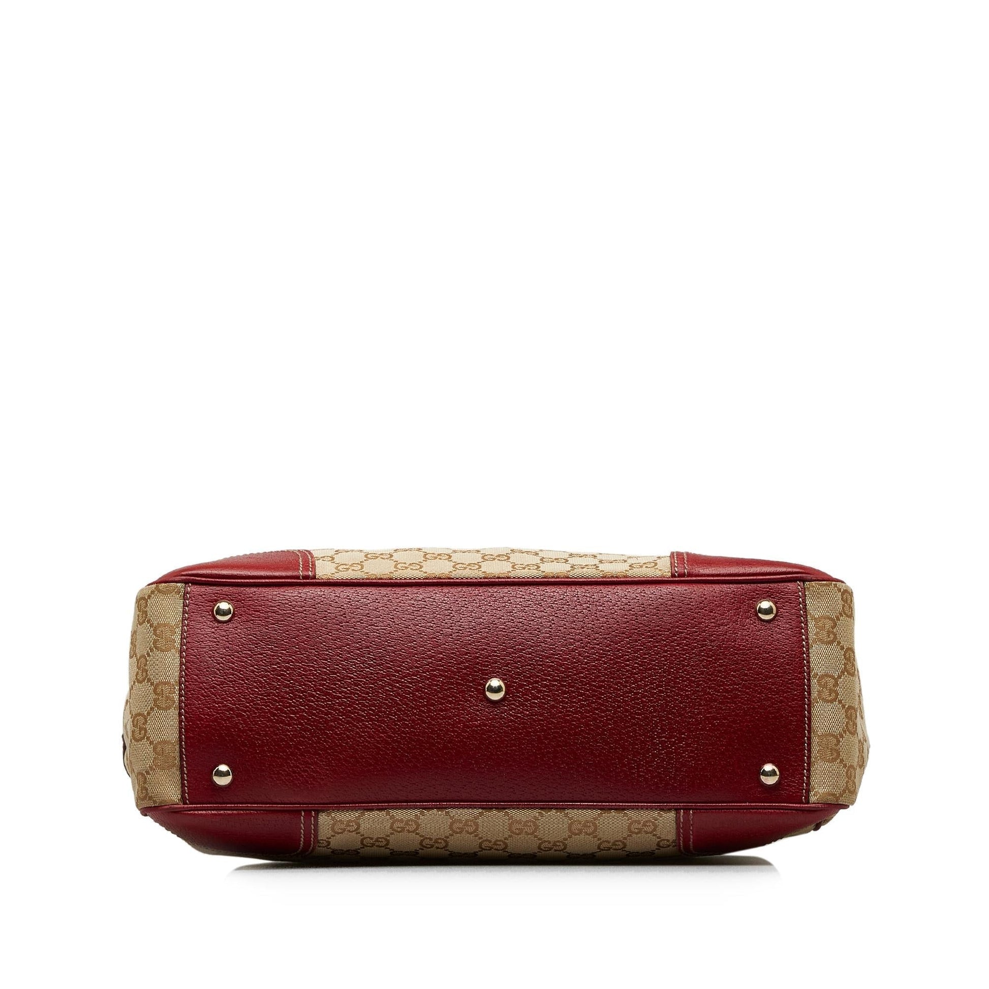Gucci Canvas Shoulder Bag