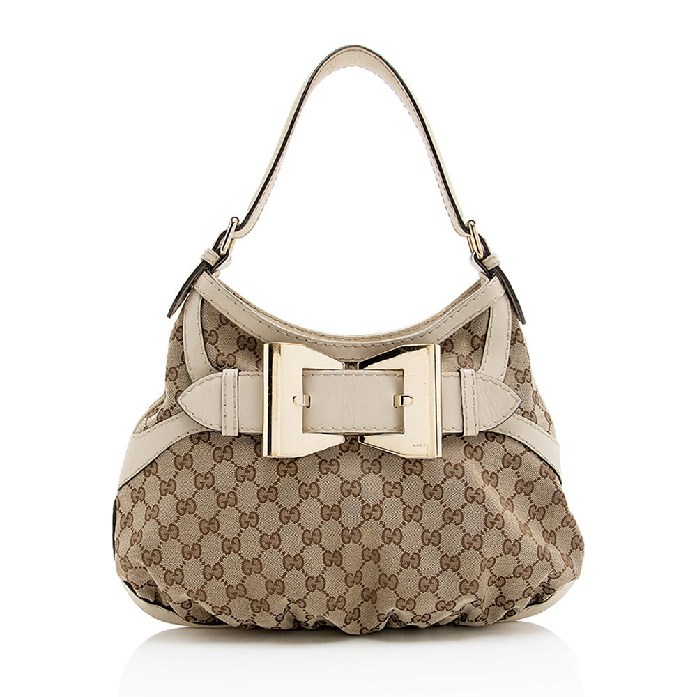 Gucci Canvas Shoulder Bag Style 47