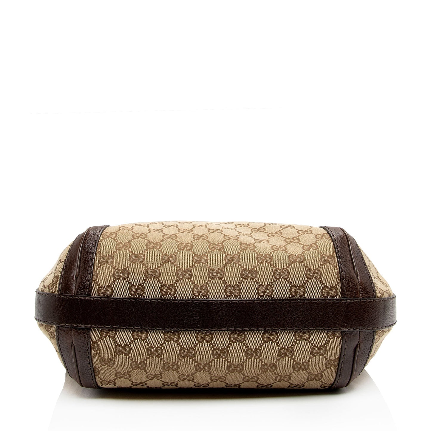 Gucci Leather Canvas Shoulder Bag