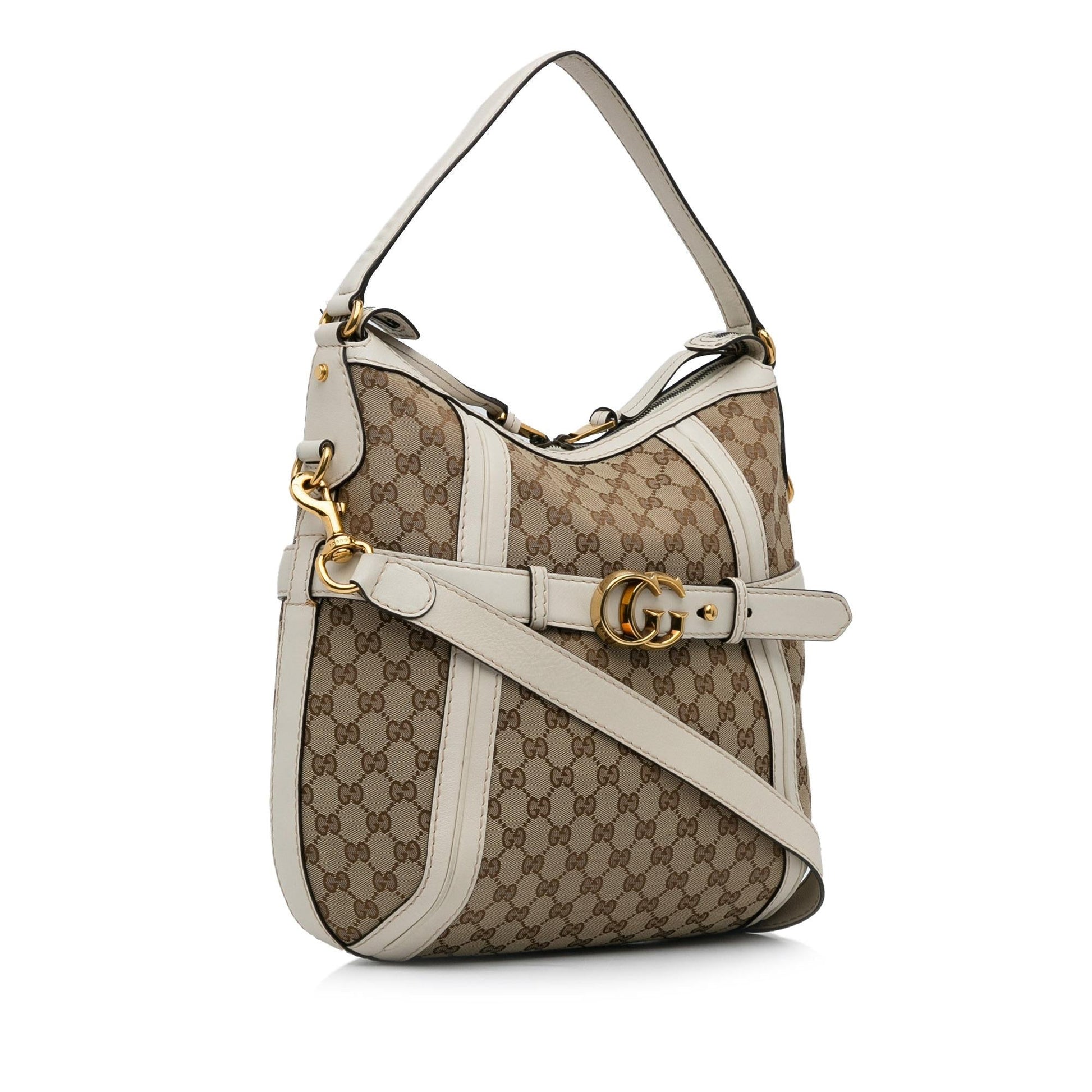 Gucci Canvas Shoulder Bag