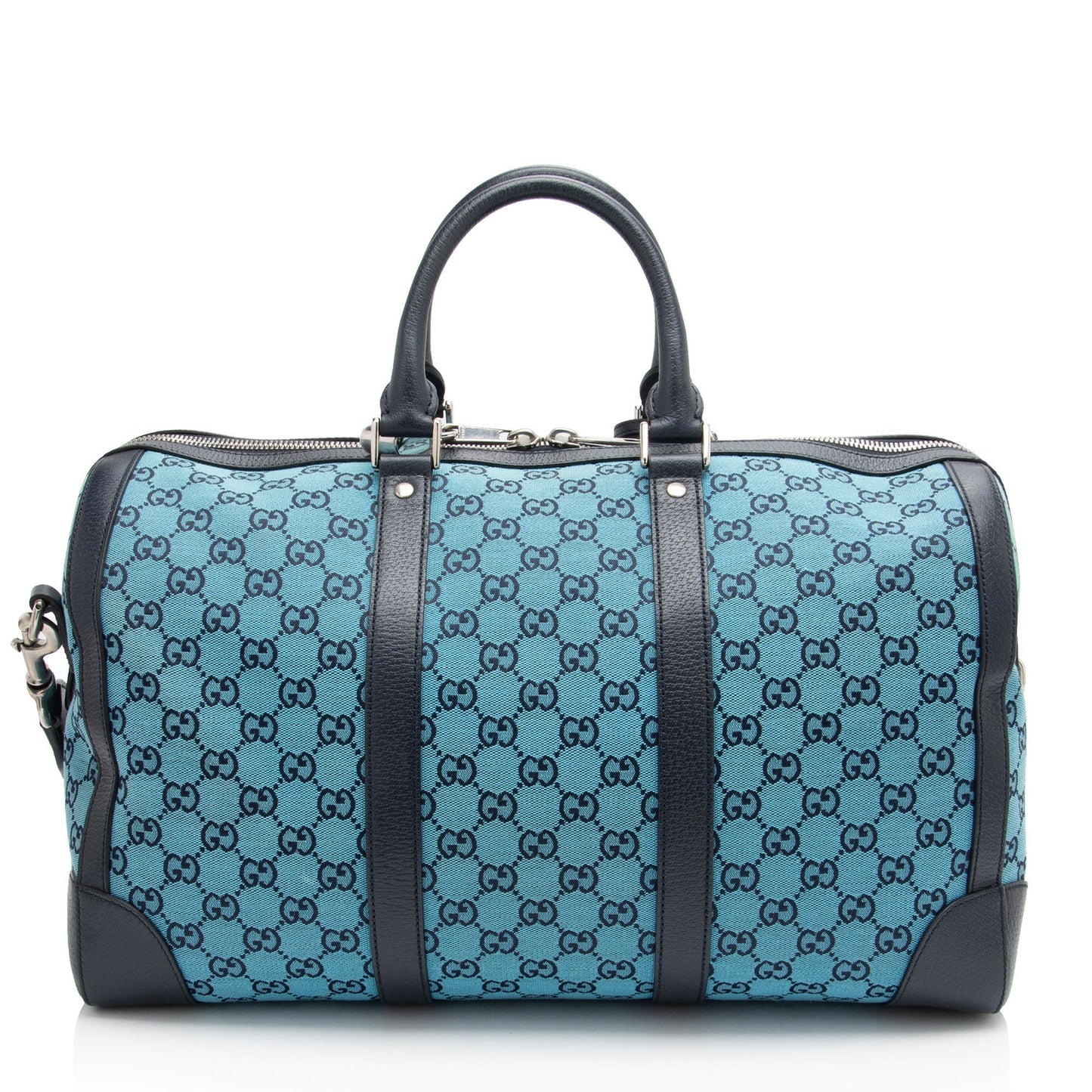 Gucci GG Canvas Savoy Medium Duffle (SHF-8zVTxr)