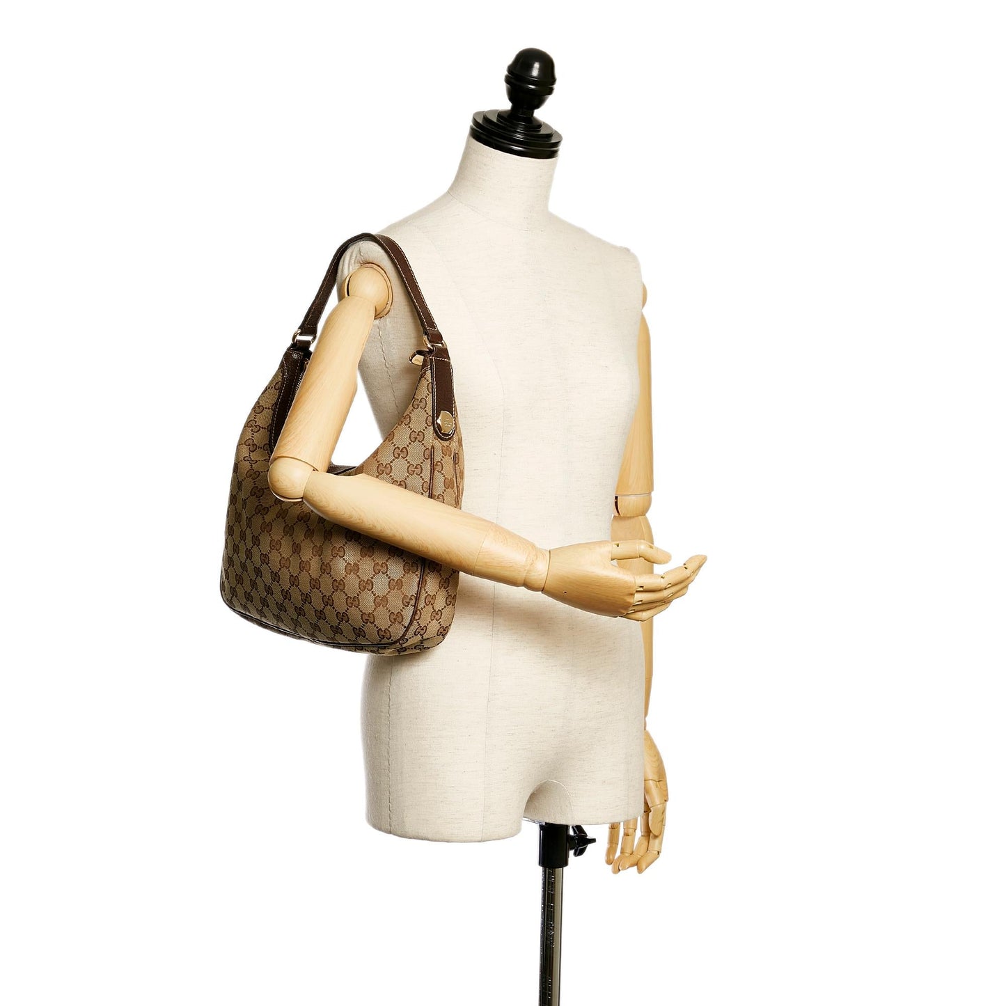 Gucci GG Canvas Shoulder Bag (SHG-28356)