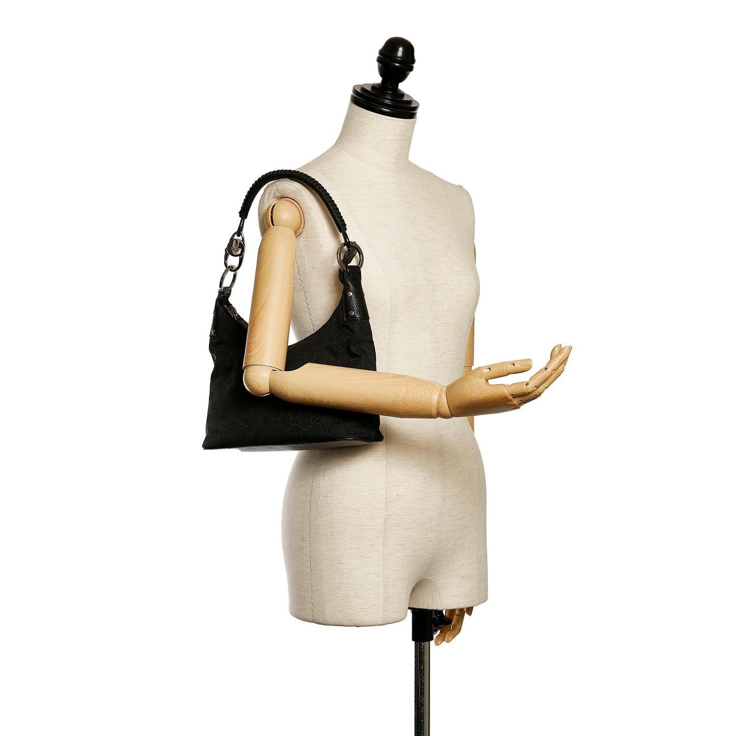 Gucci GG Canvas Shoulder Bag (SHG-31734)