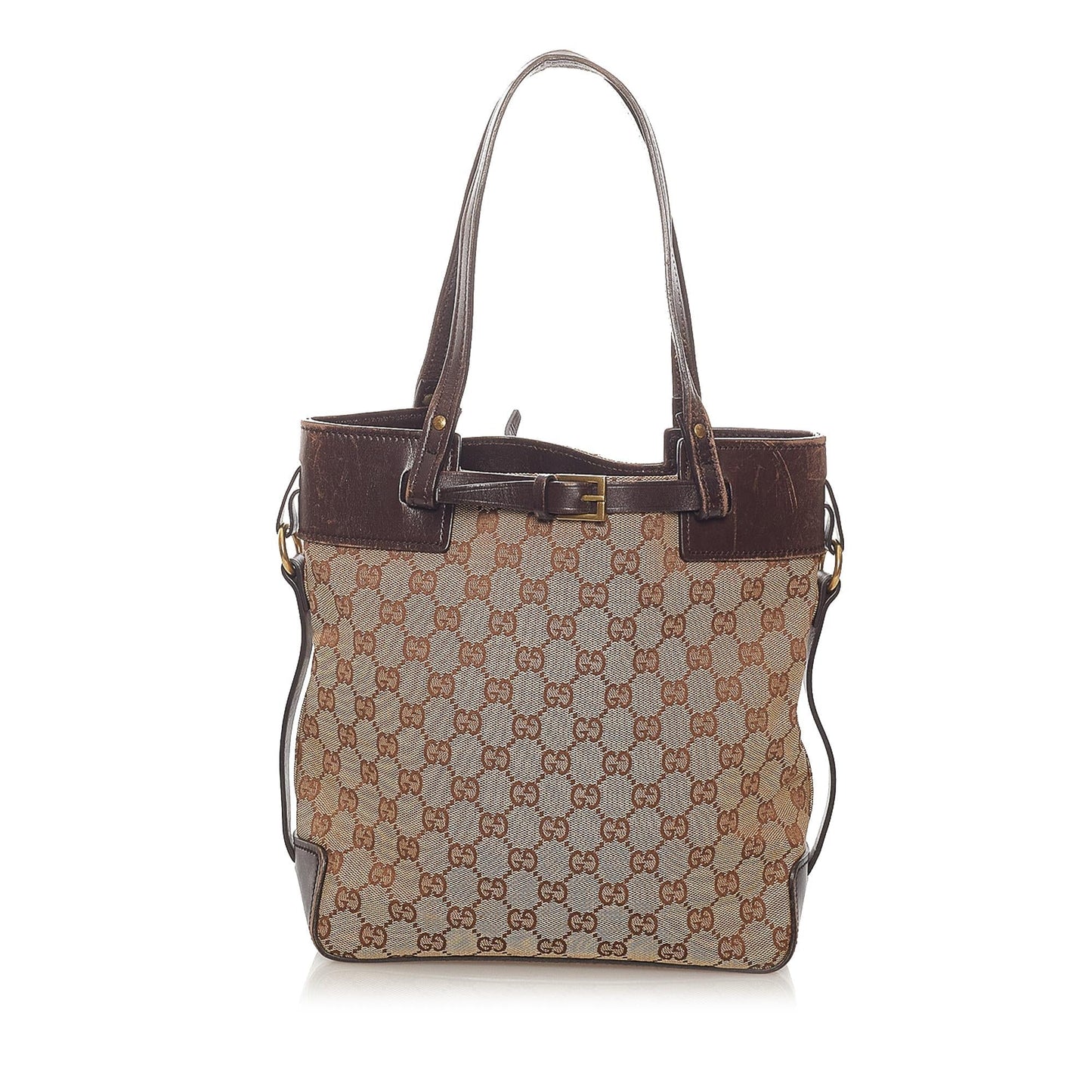 Gucci GG Canvas Shoulder Bag (SHG-33863)