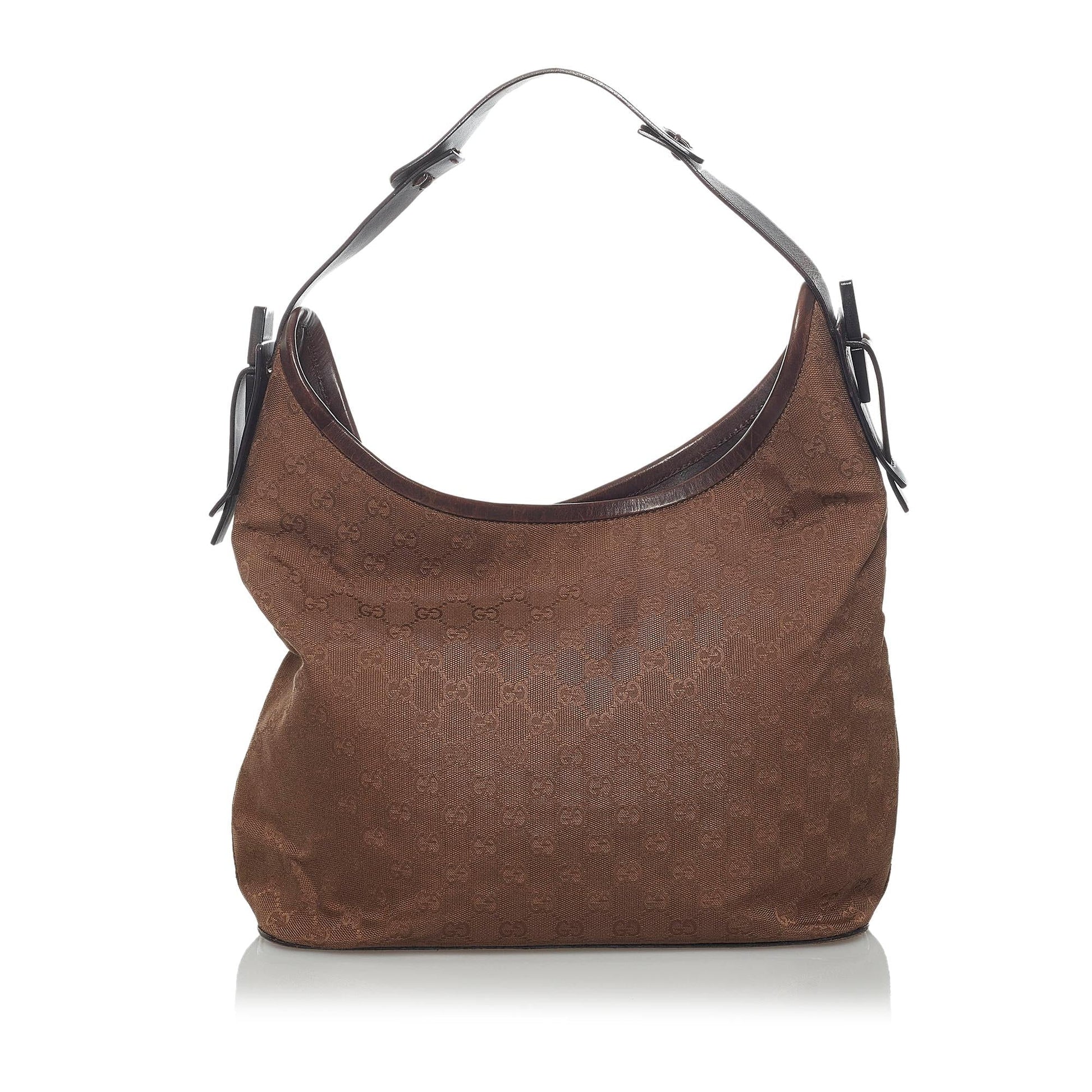 Gucci GG Canvas Shoulder Bag (SHG-34124)
