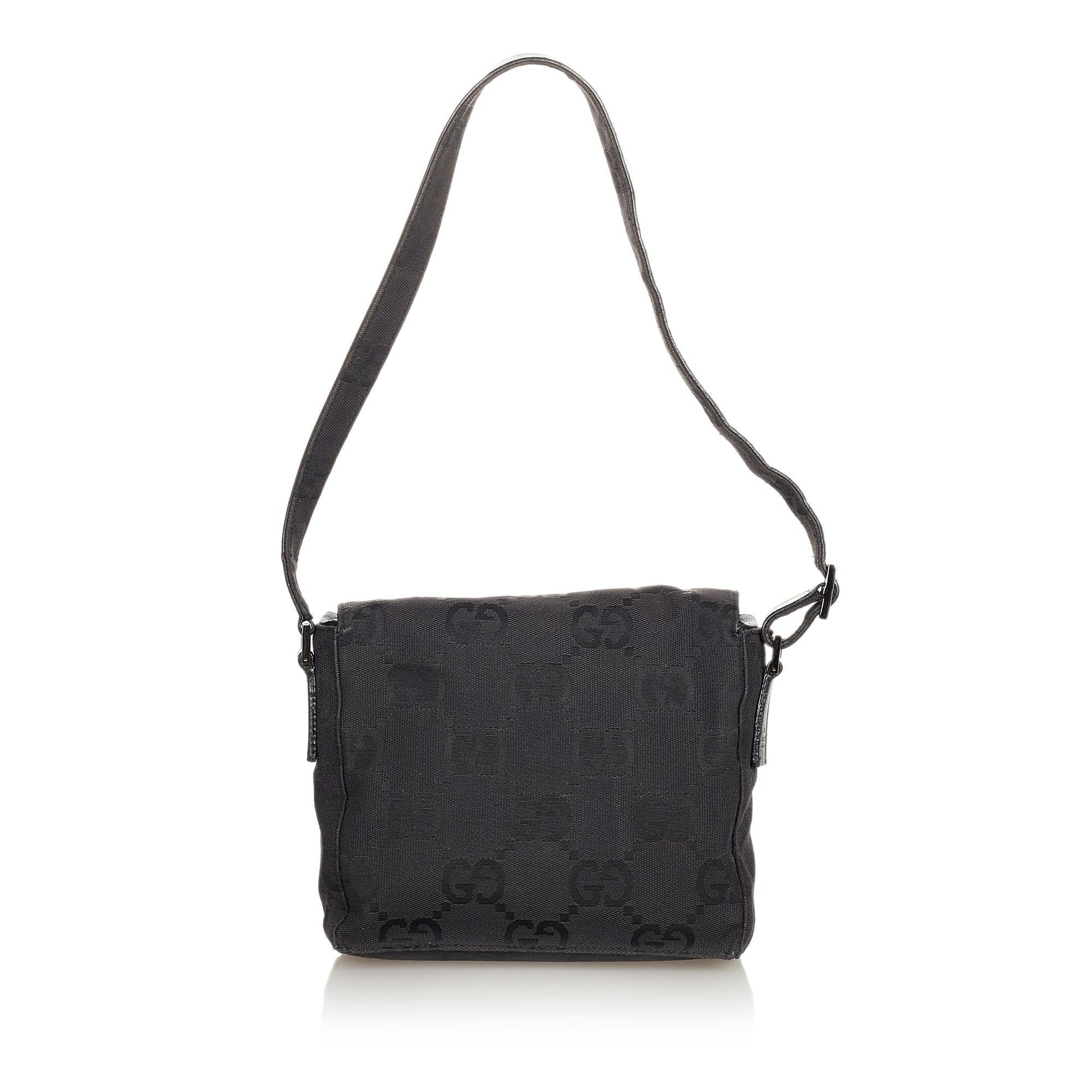 Gucci GG Canvas Shoulder Bag (SHG-36706)
