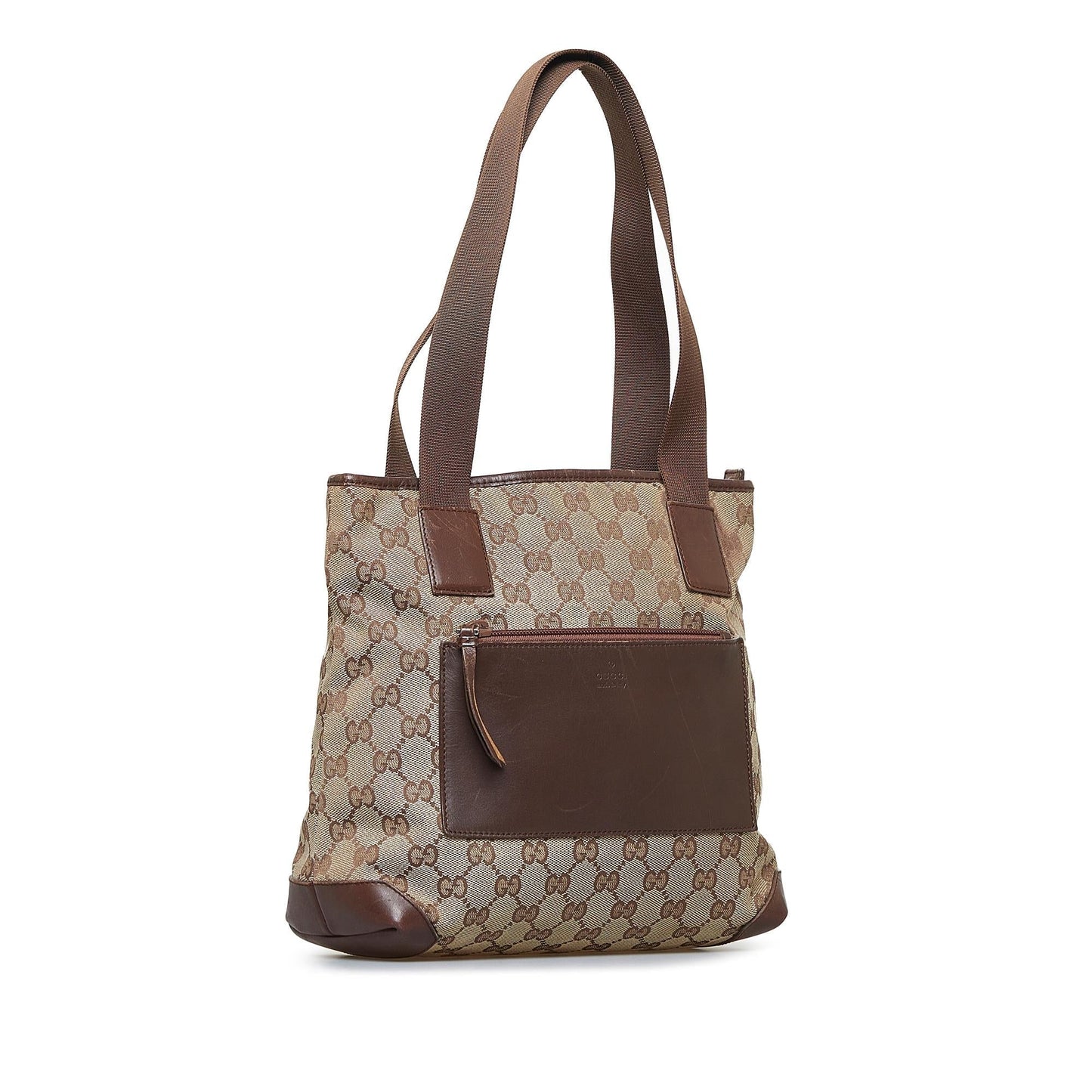 Gucci GG Canvas Shoulder Bag (SHG-XOt55K)