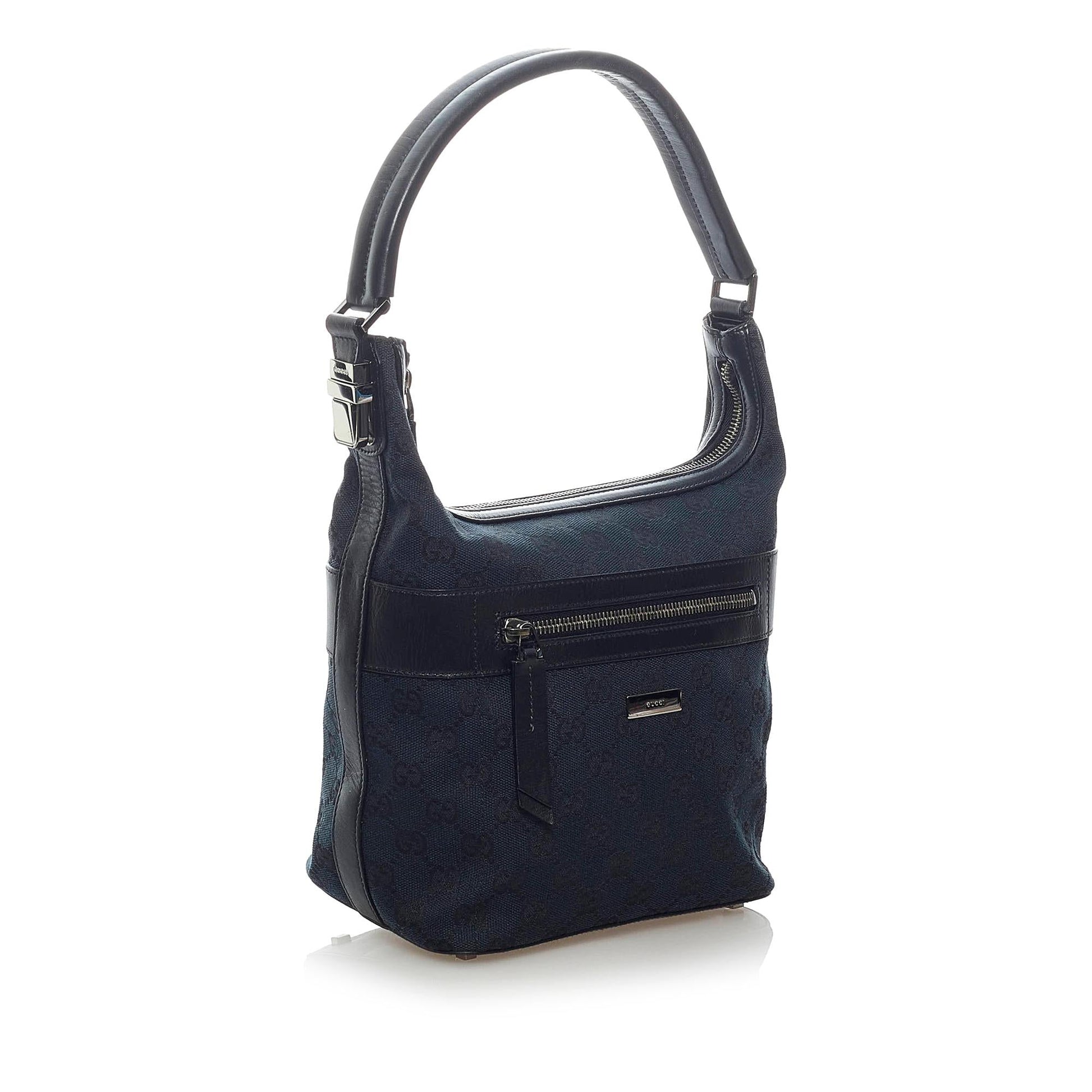 Gucci Canvas Shoulder Bag