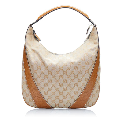 Gucci Canvas Shoulder Bag