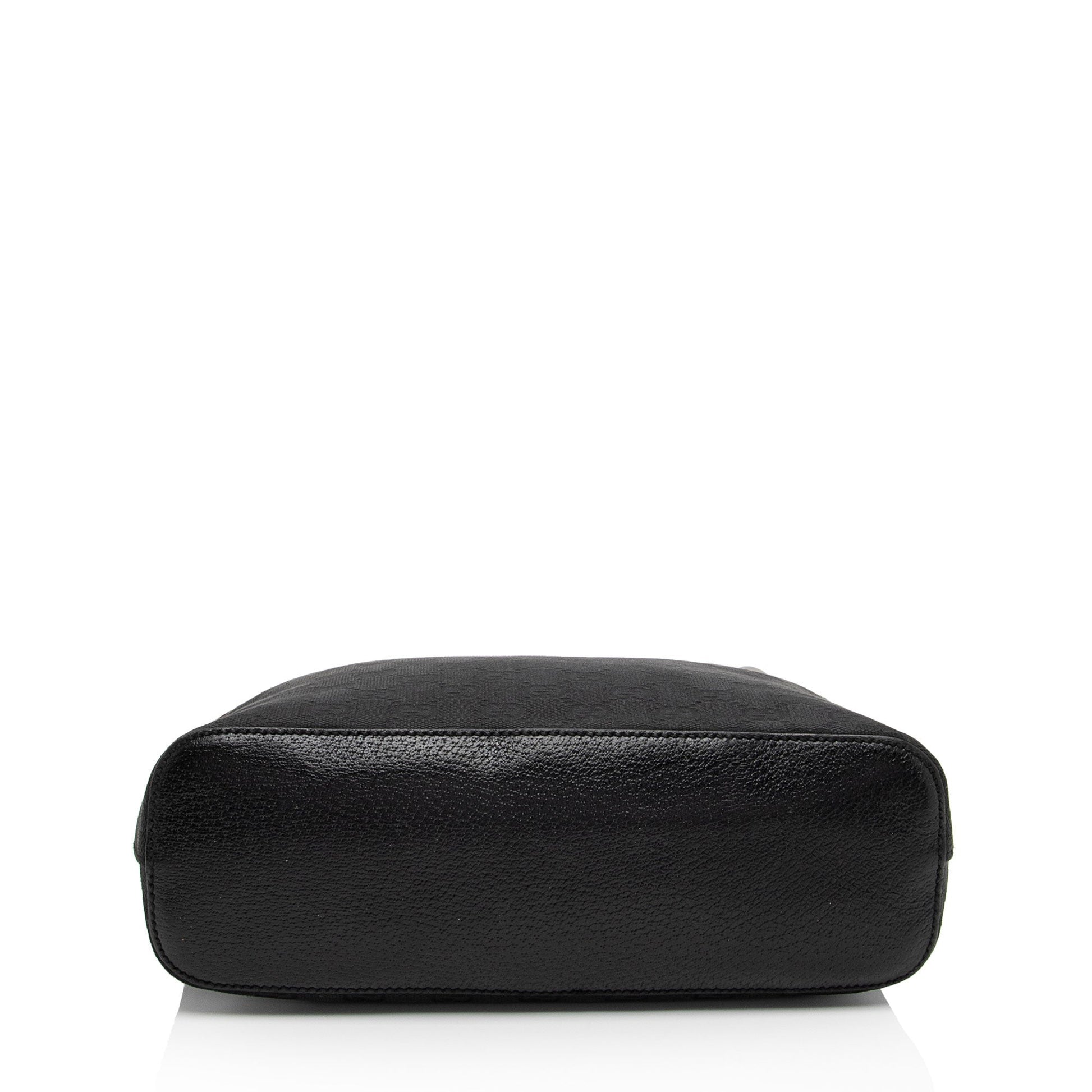Gucci Leather Canvas Shoulder Bag