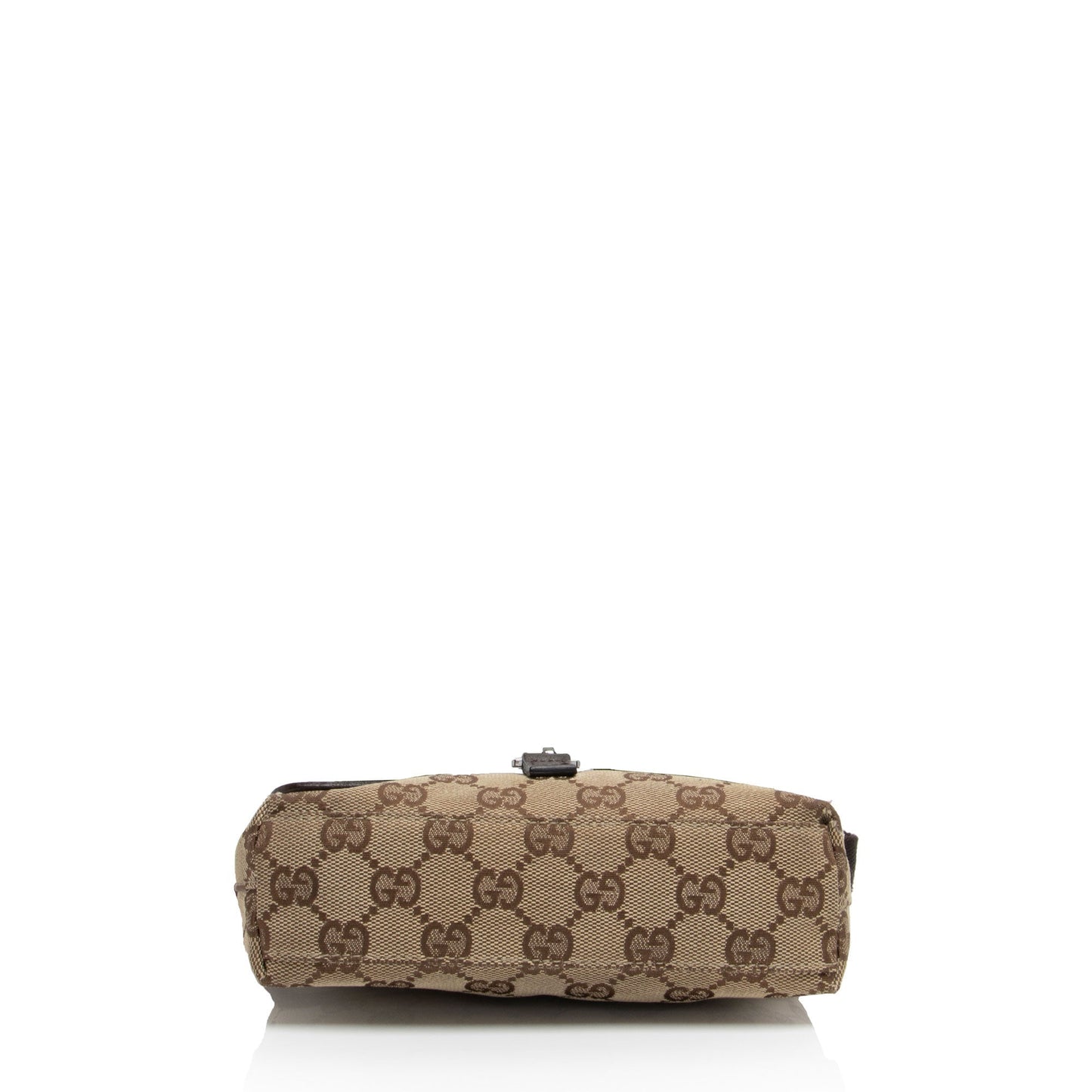 Gucci Nylon Leather Canvas Shoulder Bag