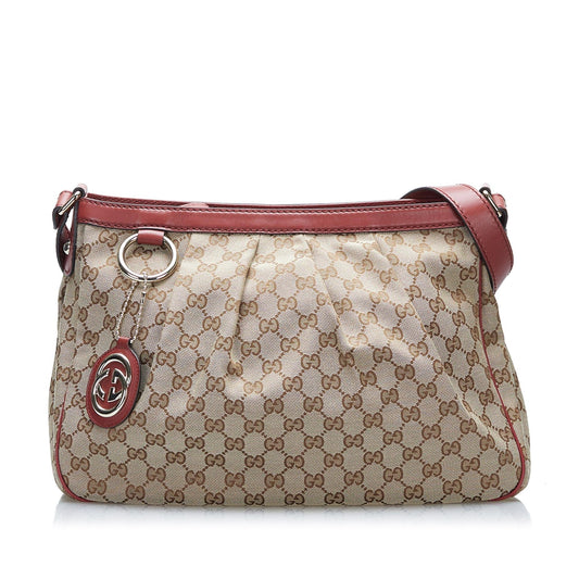 Gucci GG Canvas Sukey Crossbody (SHG-37499)