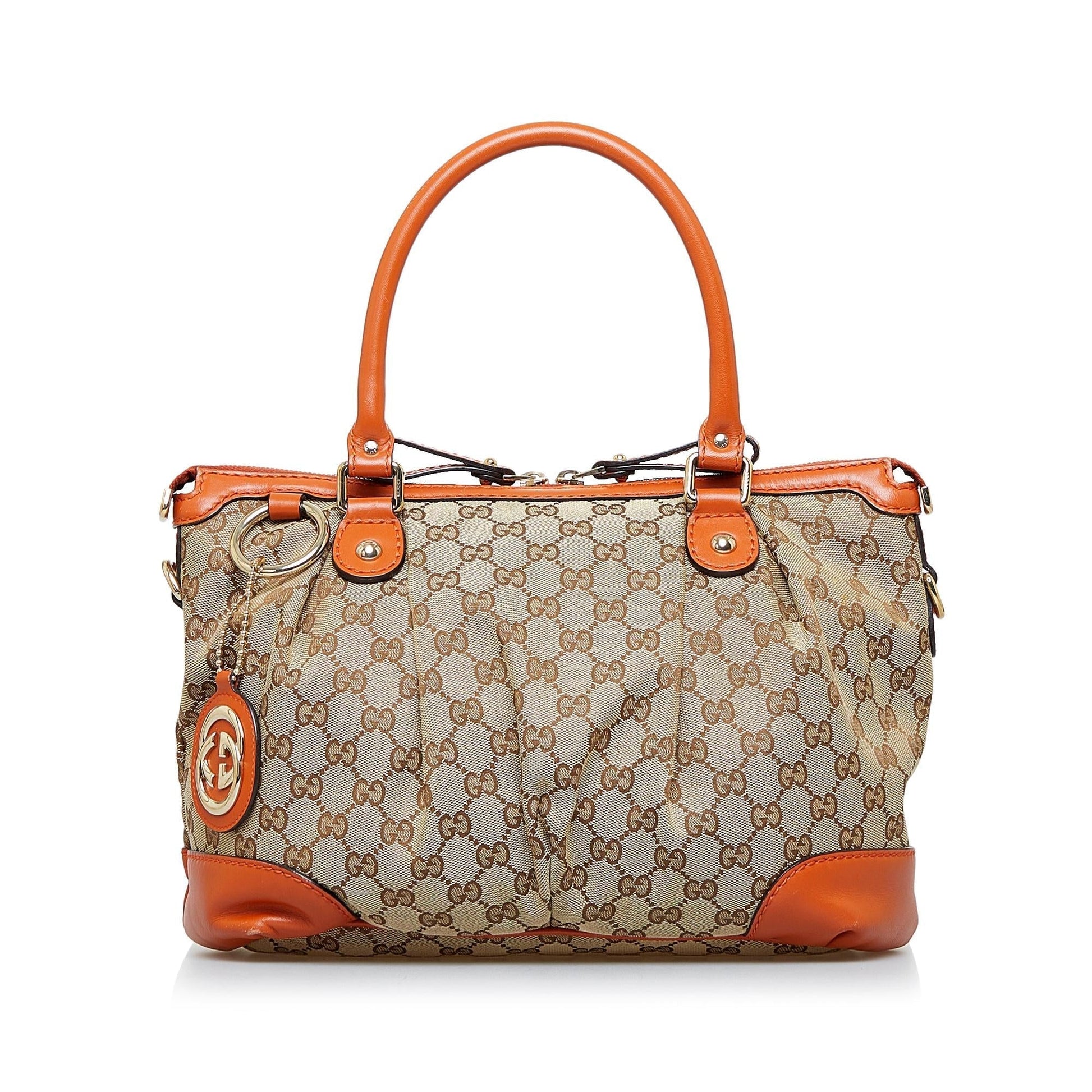 Gucci Canvas Shoulder Bag