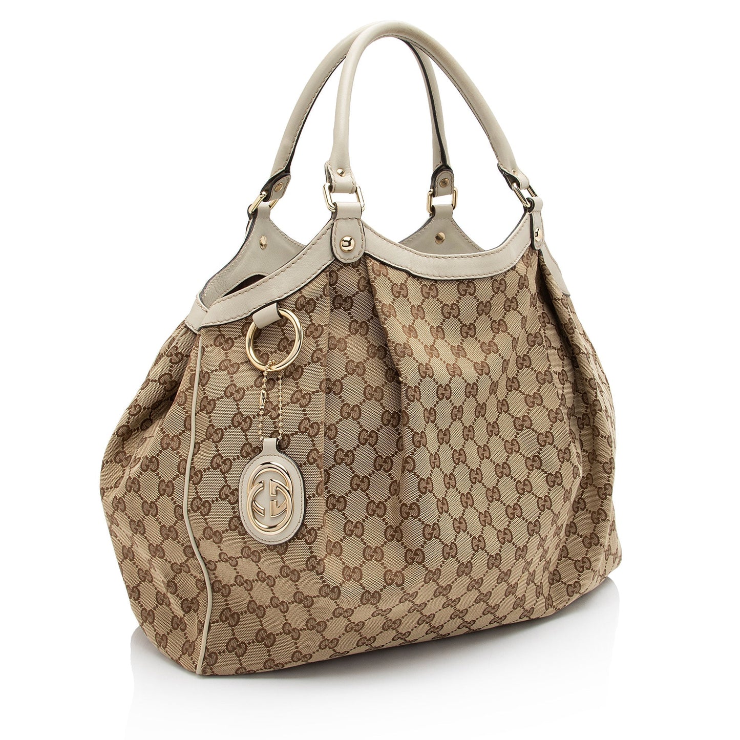 Gucci GG Canvas Sukey Large Tote (SHF-A7XQdb)