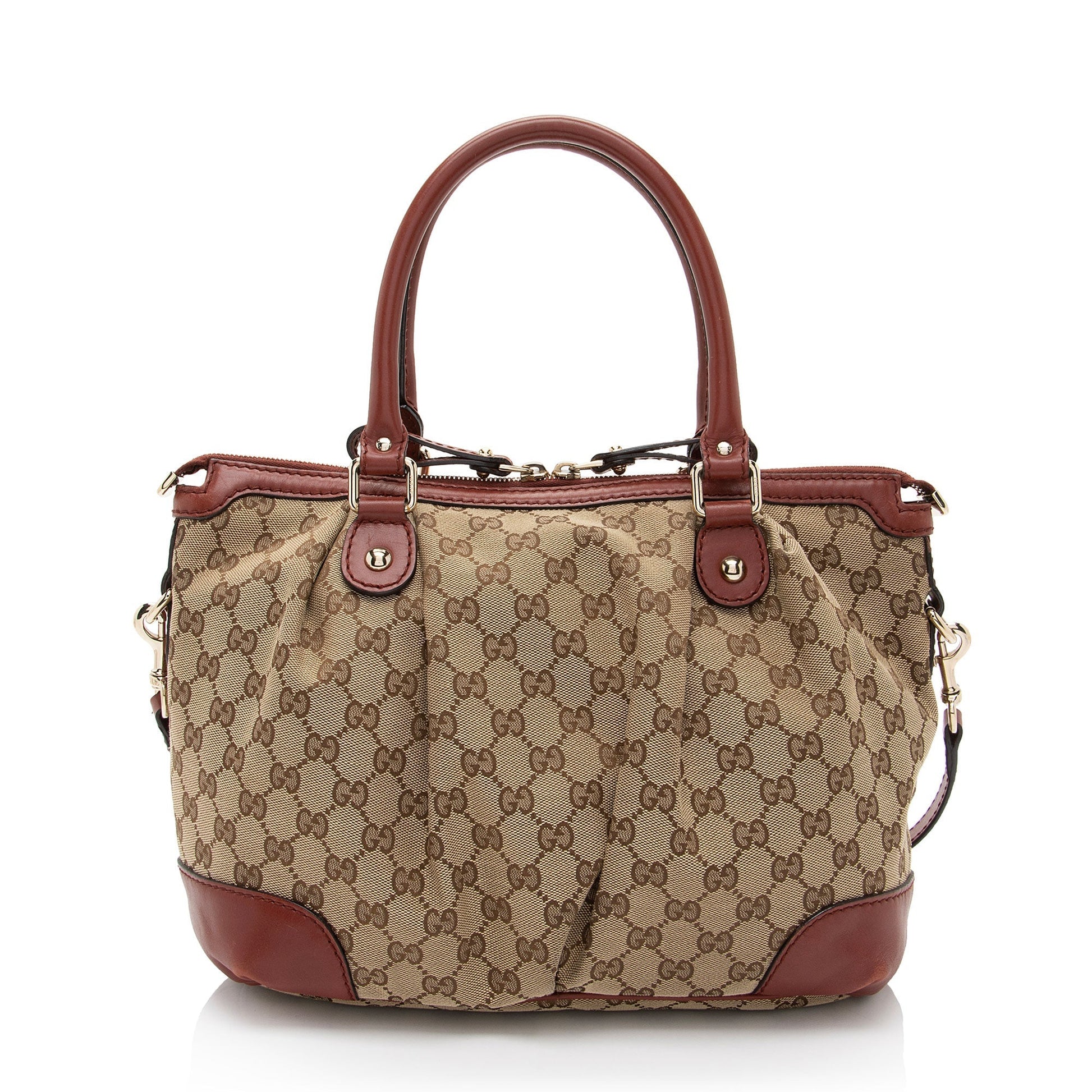 Gucci GG Canvas Sukey Medium Satchel (SHF-GRazNn)