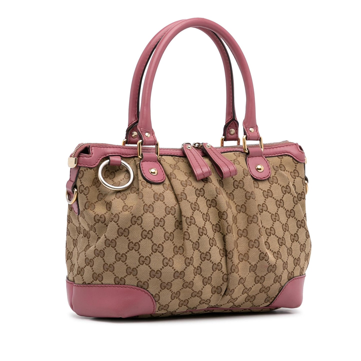 Gucci Canvas Shoulder Bag