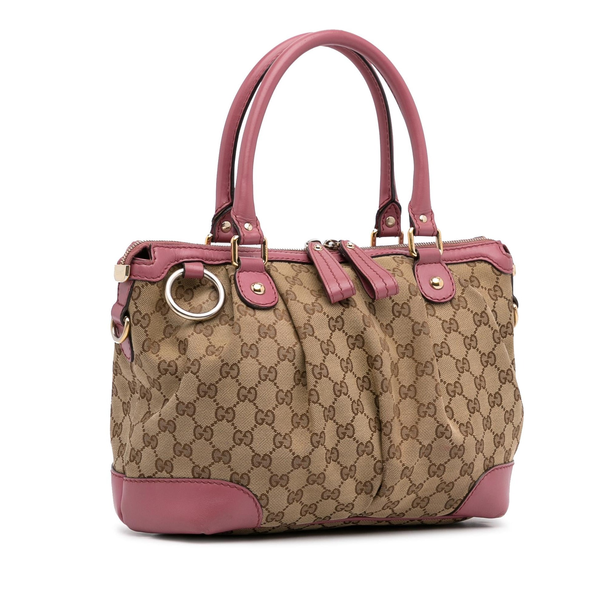 Gucci Canvas Shoulder Bag