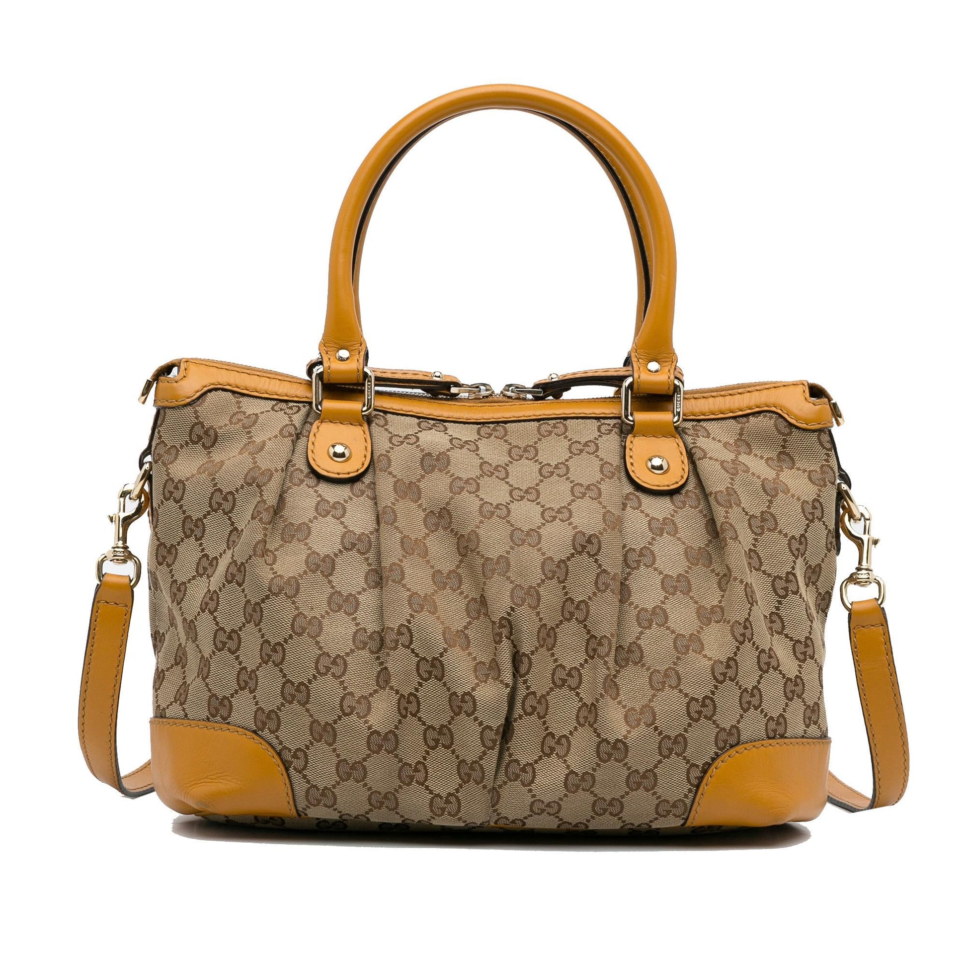 Gucci Canvas Shoulder Bag
