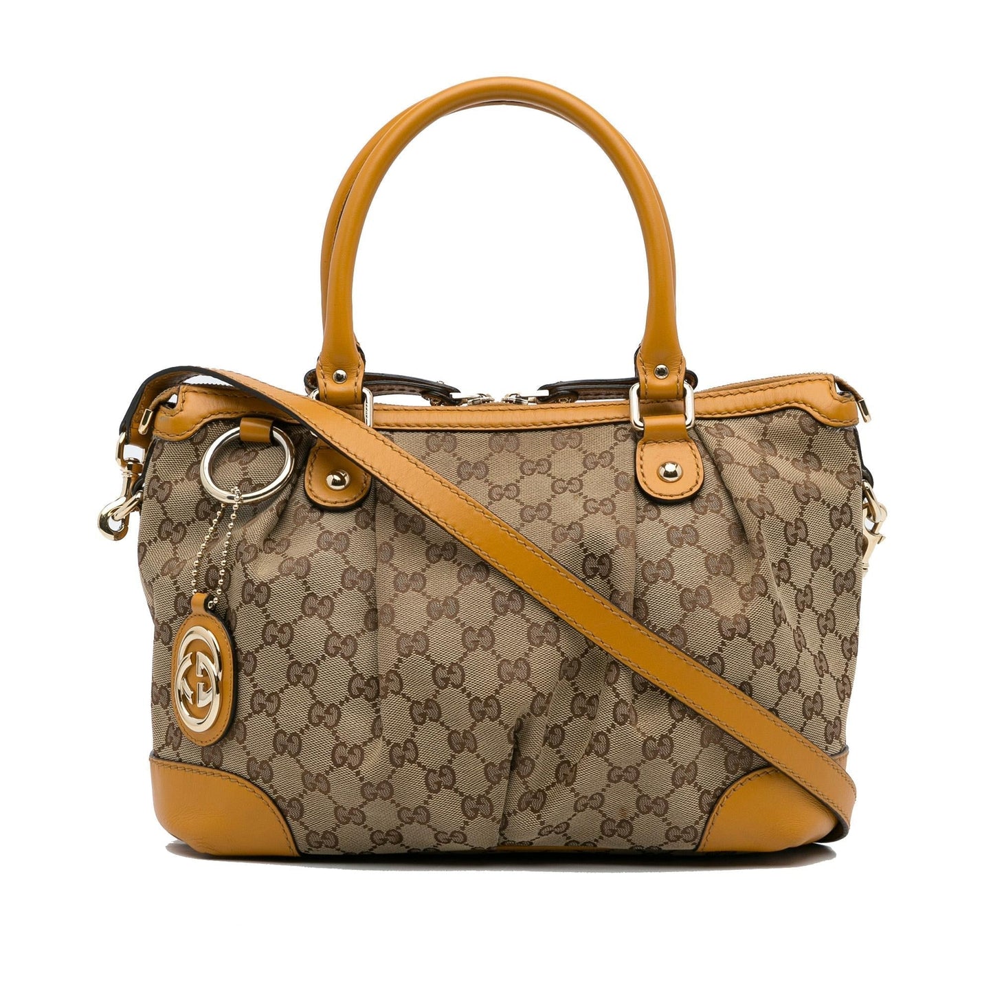 Gucci Canvas Shoulder Bag