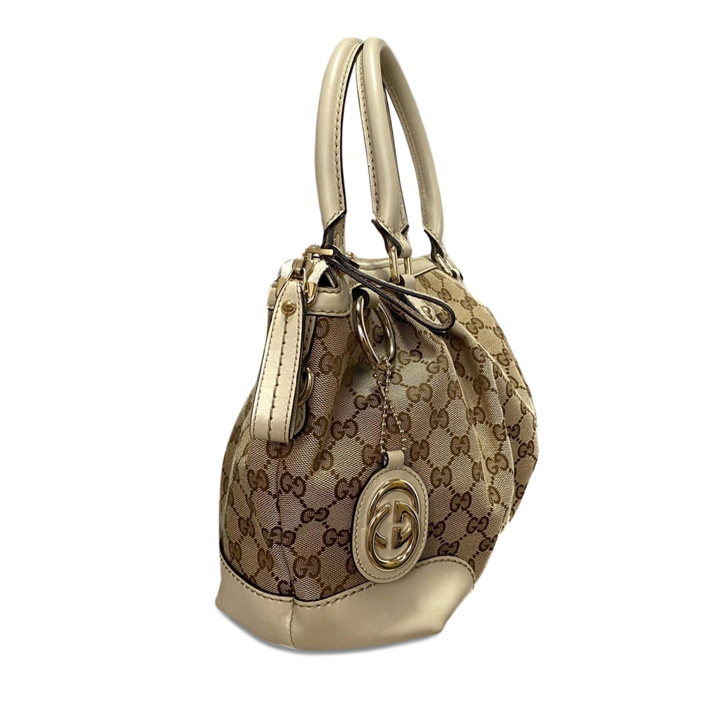 Gucci Canvas Shoulder Bag