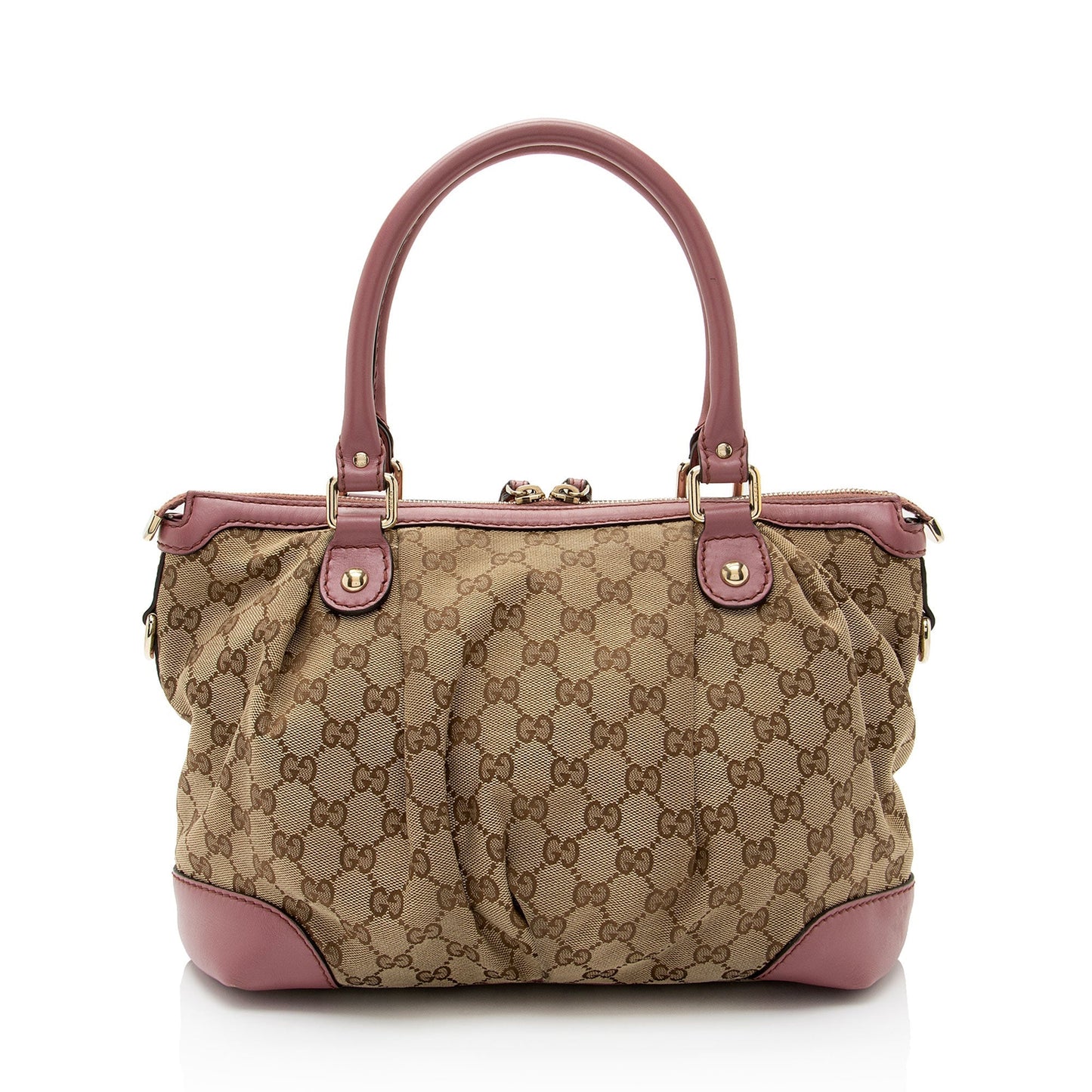 Gucci GG Canvas Sukey Medium Satchel (SHF-pOZTUq)