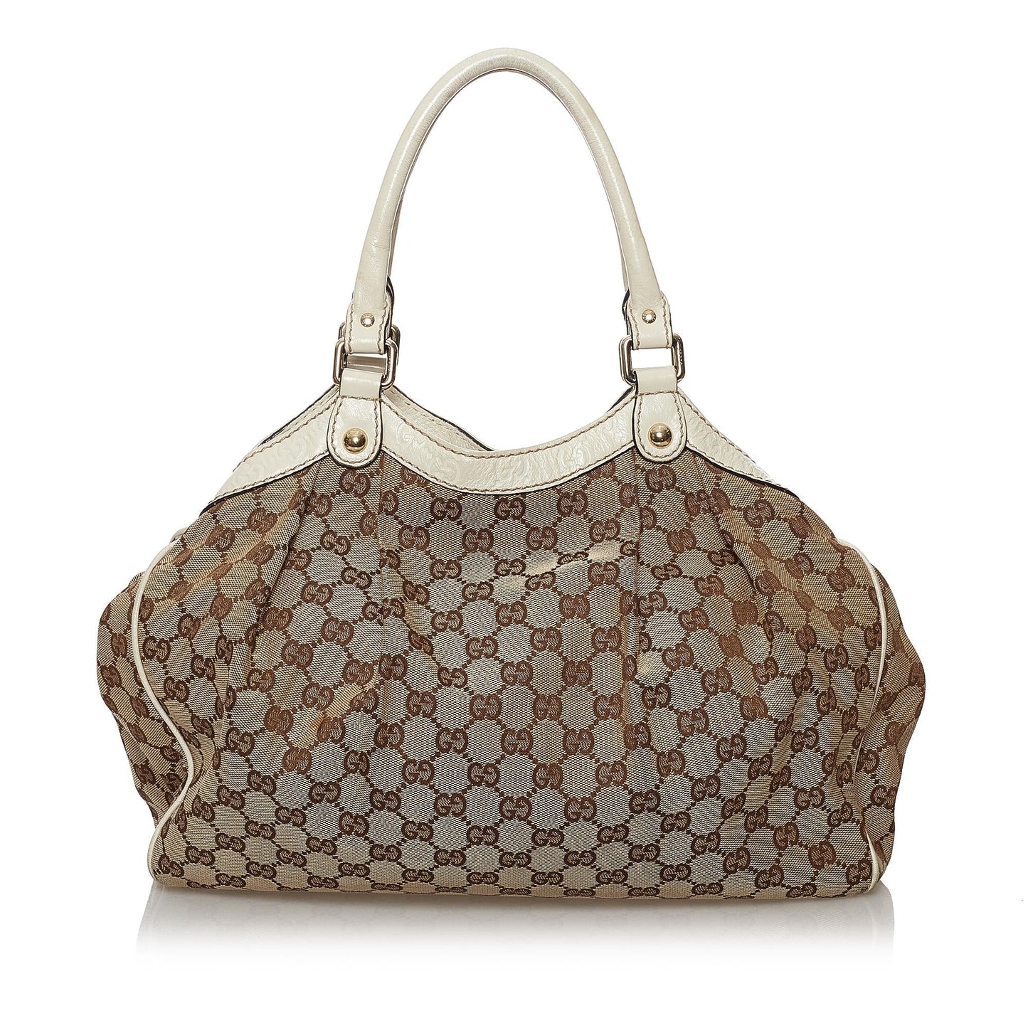 Gucci GG Canvas Sukey Tote Bag (SHG-32571)