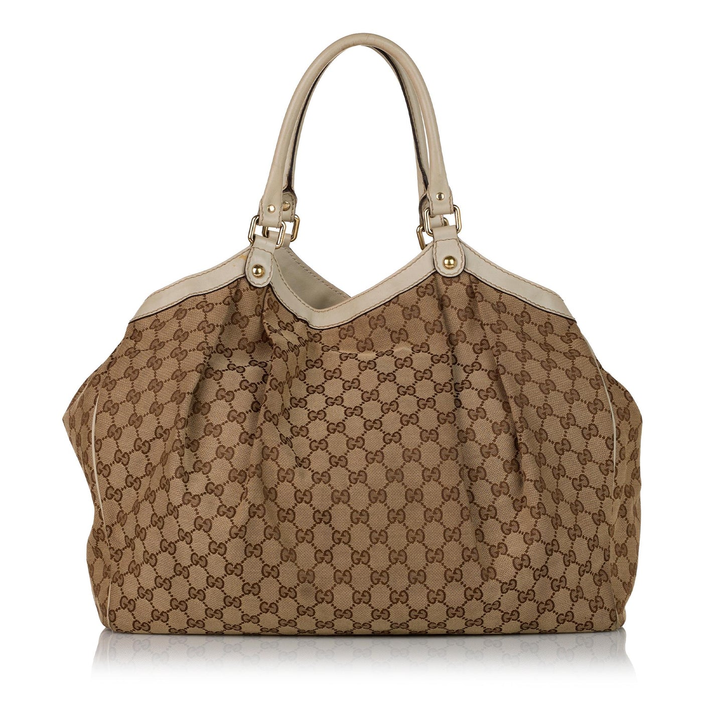 Gucci GG Canvas Sukey Tote Bag (SHG-34104)